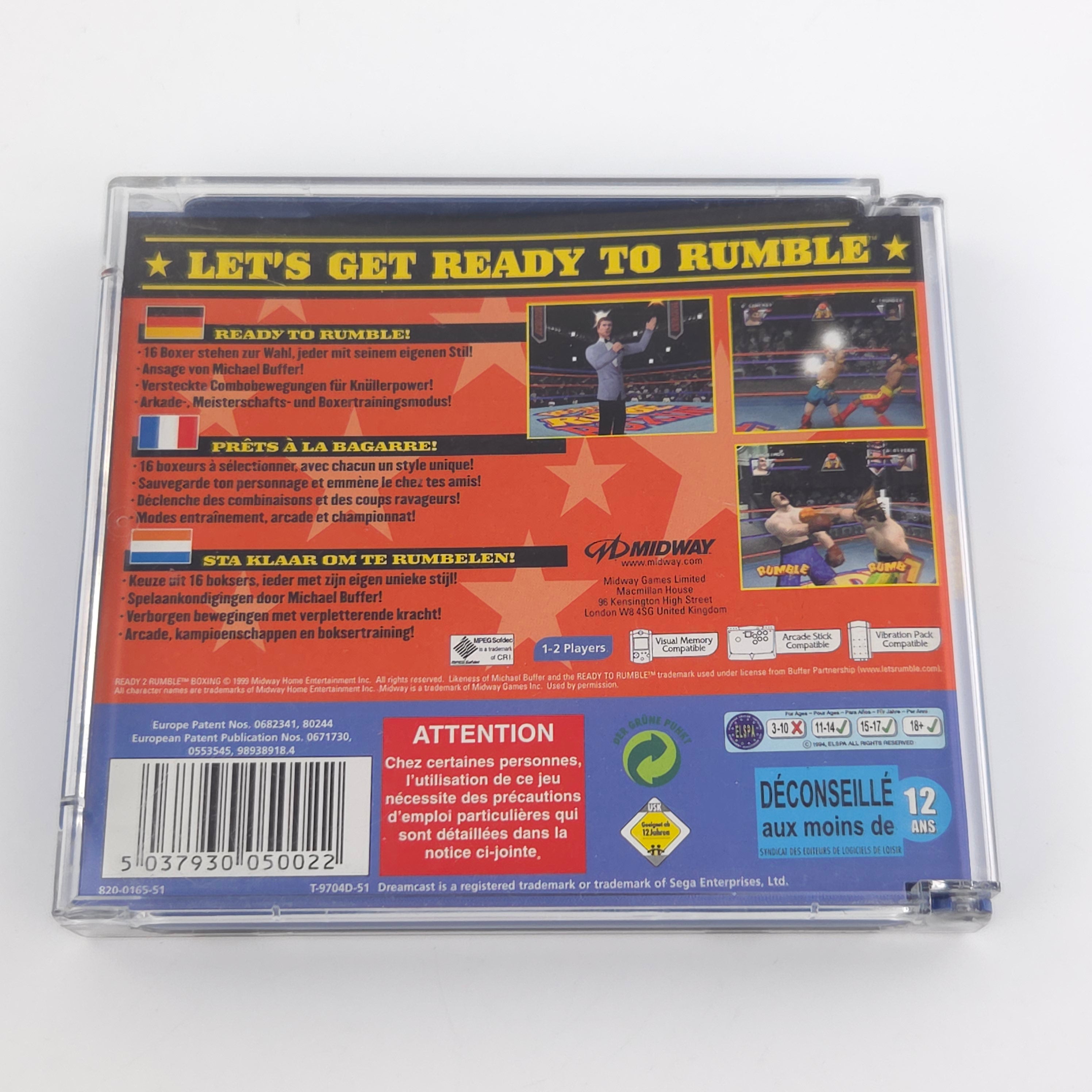 Sega Dreamcast Spiel – Ready 2 Rumble Boxing (PAL)