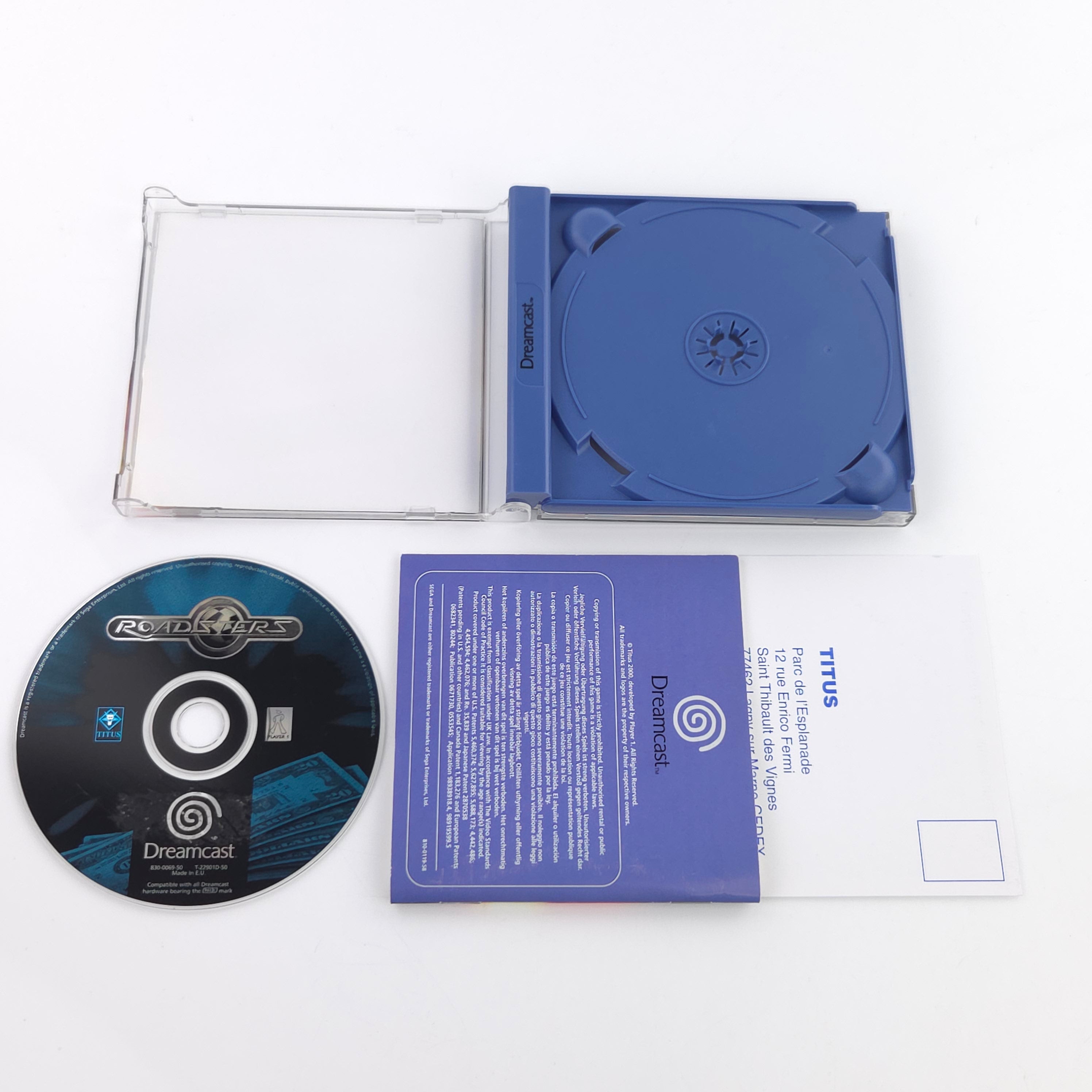 Sega Dreamcast Spiel – Roadsters (PAL OVP)