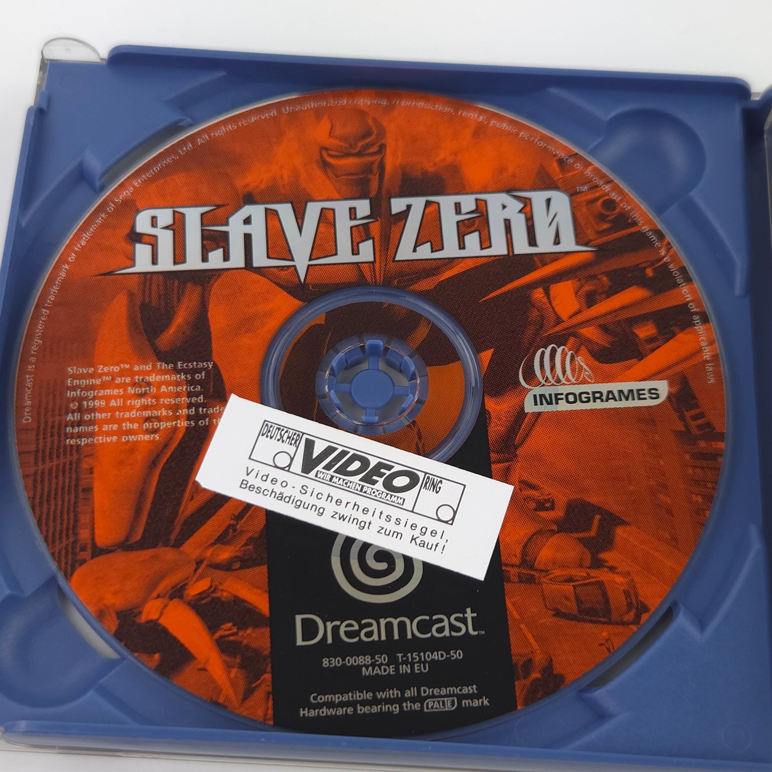 Sega Dreamcast Spiel – Slave Zero (PAL OVP)