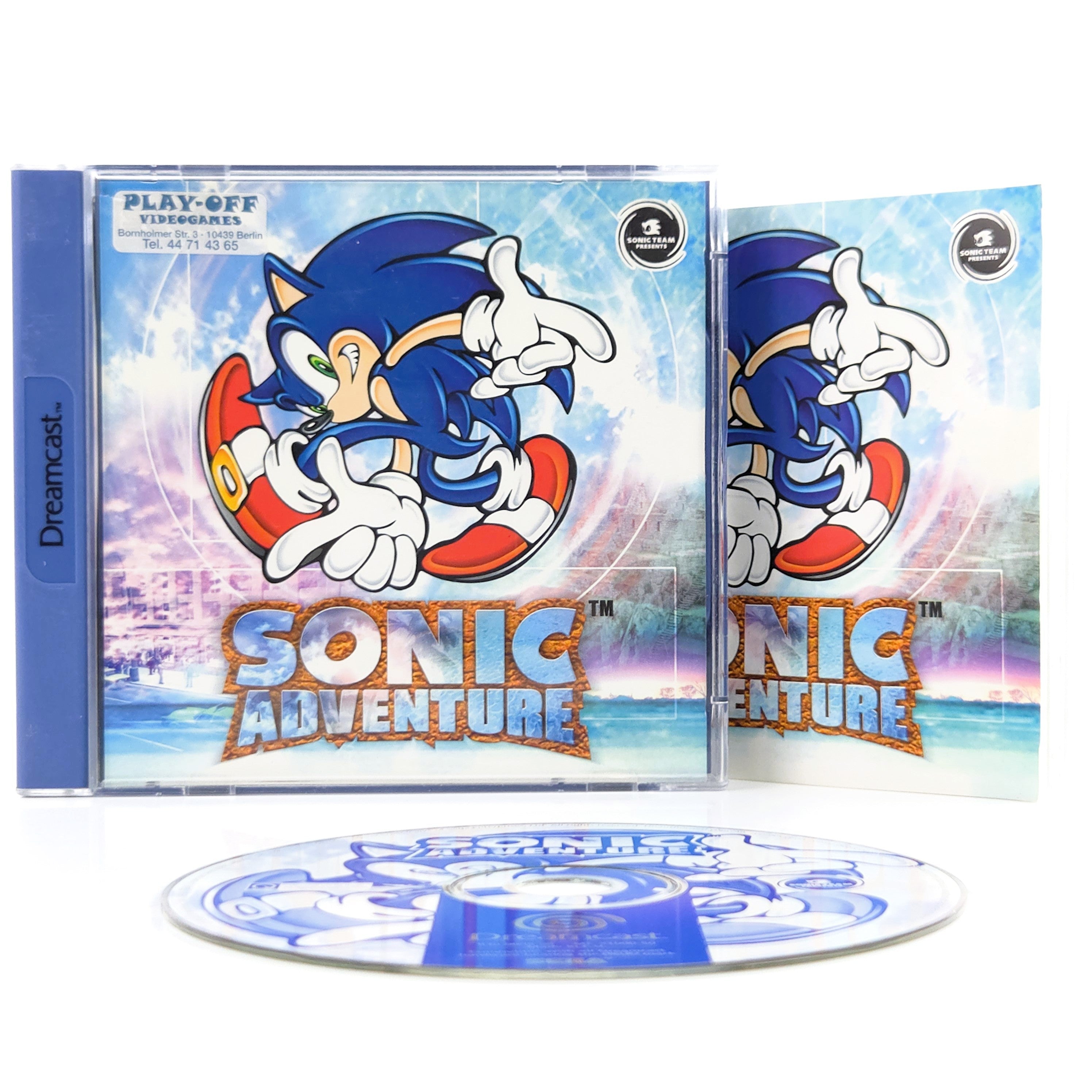 Sega Dreamcast Spiel – Sonic Adventure (PAL OVP)