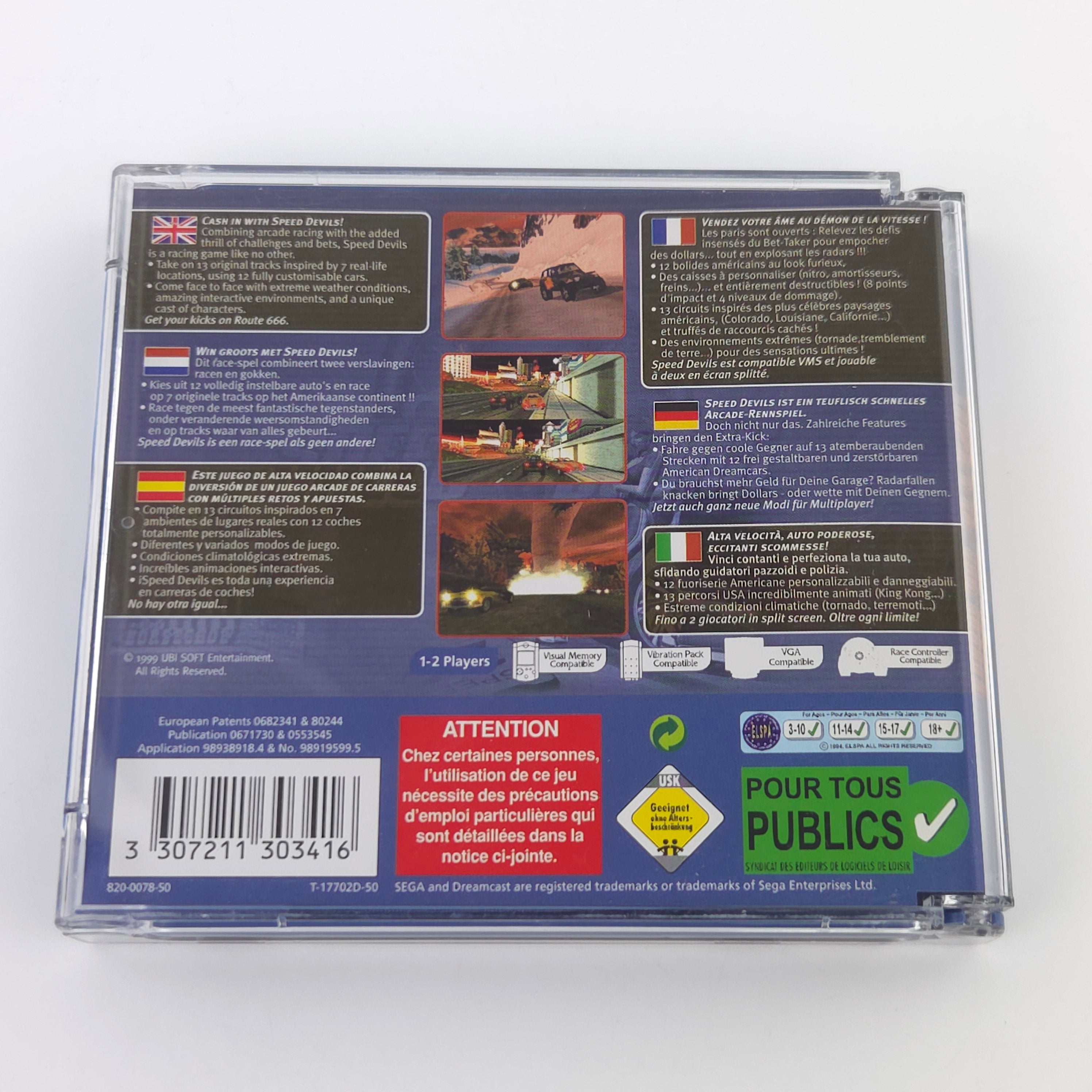 Sega Dreamcast Spiel – Speed Devils (PAL OVP)