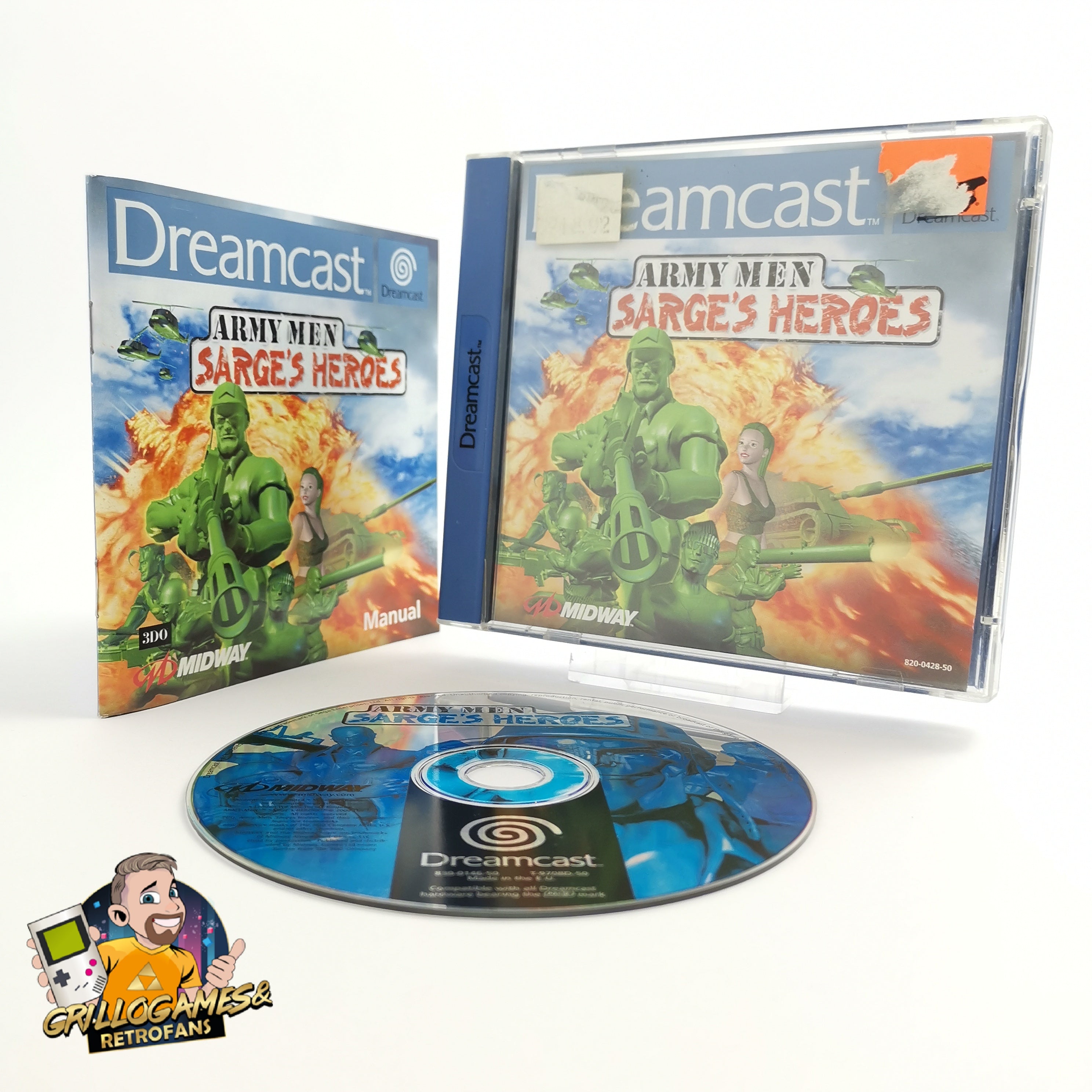 Sega Dreamcast Spiel – Army Men Sarges Heroes OVP PAL