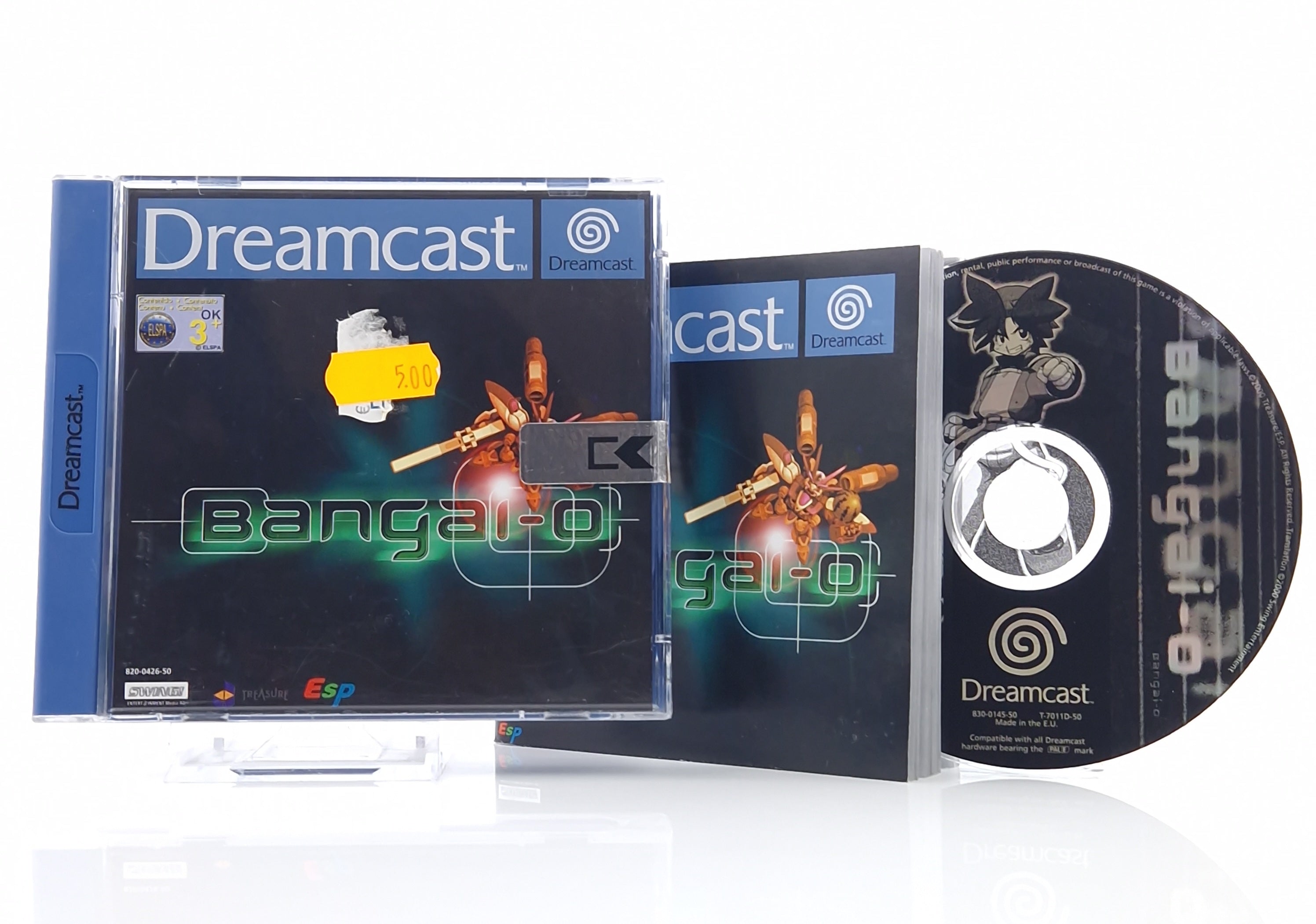 Sega Dreamcast Spiel – Bangai-O CD Anleitung OVP PAL