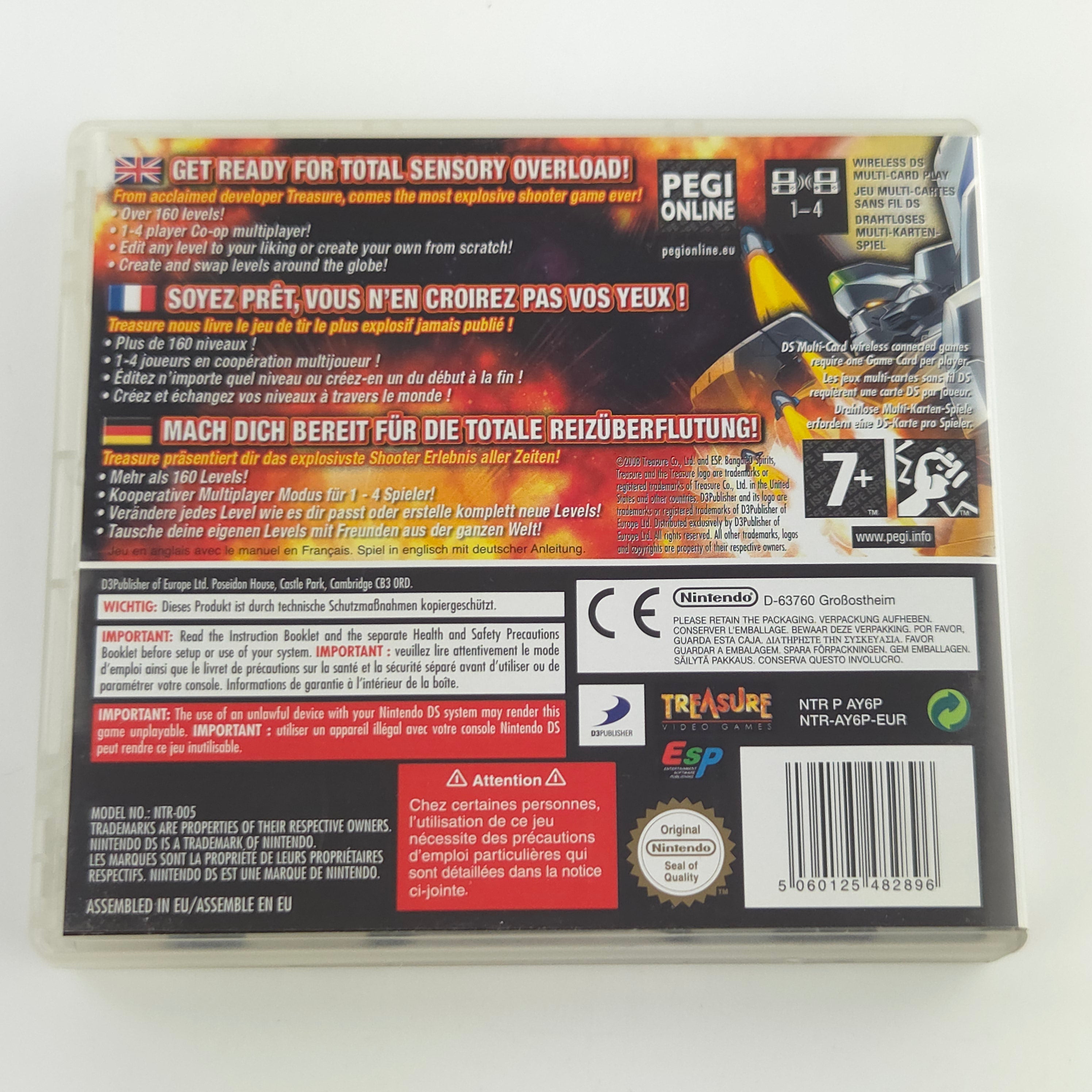 Sega Dreamcast Spiel – Bangai O Spirits (OVP Anleitung)