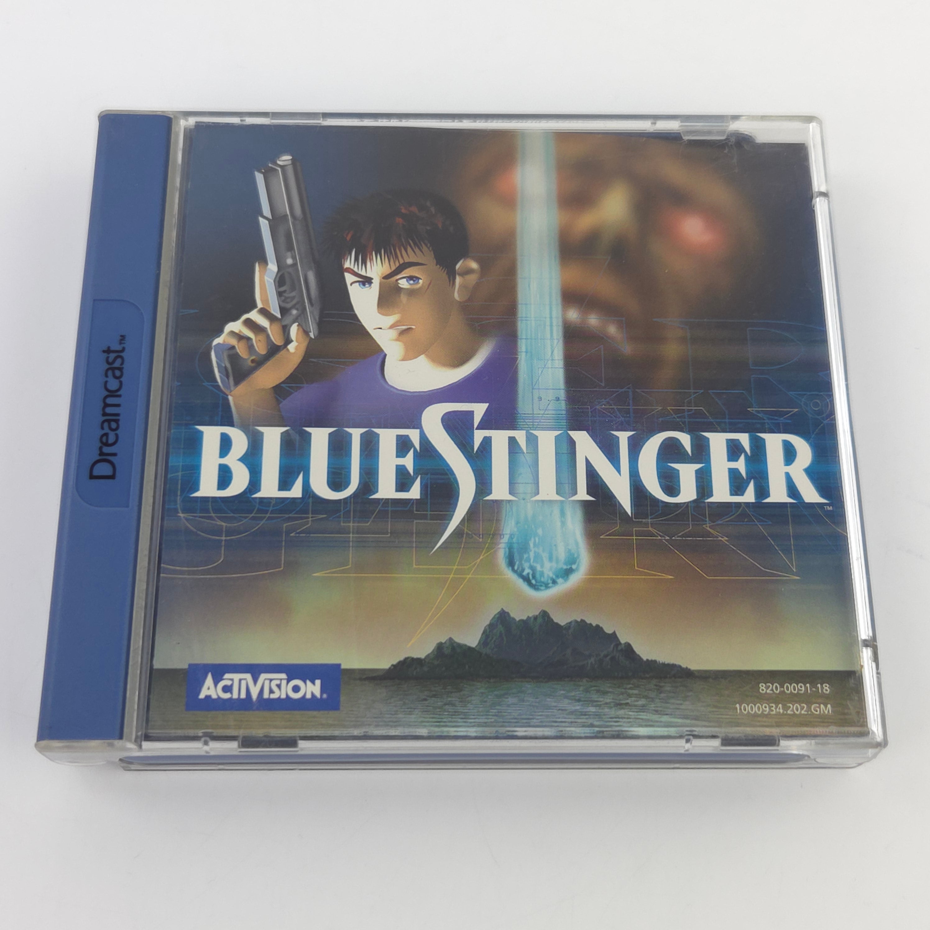 Sega Dreamcast Spiel Blue Stinger DC OVP CIB PAL EUR