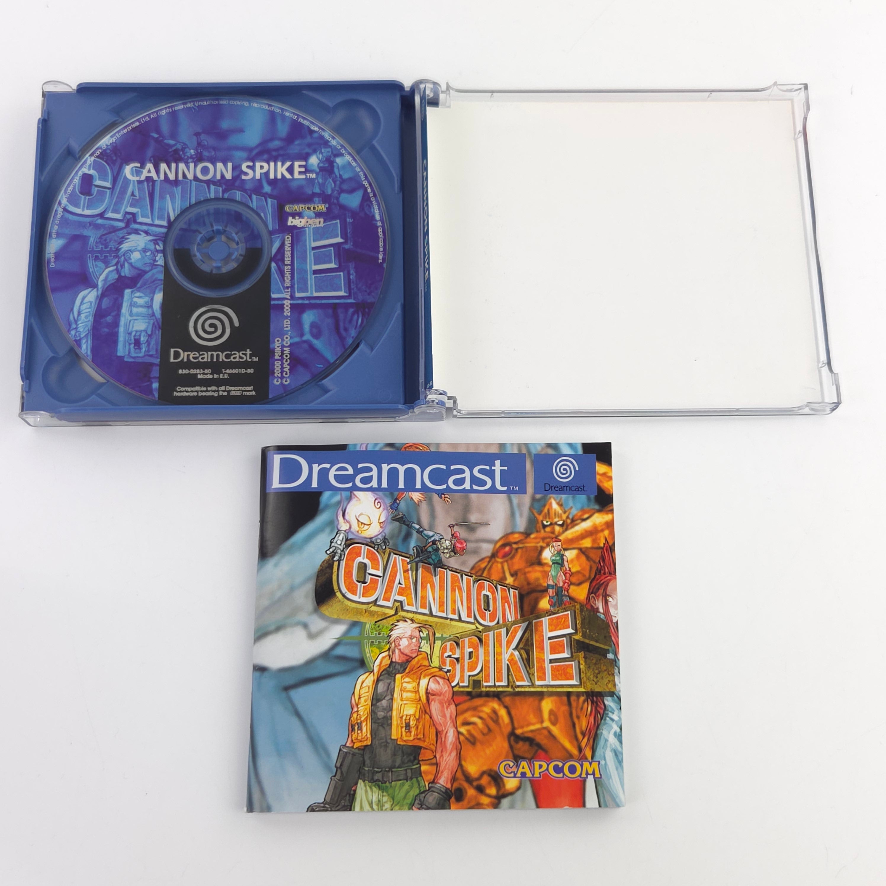 Sega Dreamcast Spiel Cannon Spike DC OVP PAL Capcom