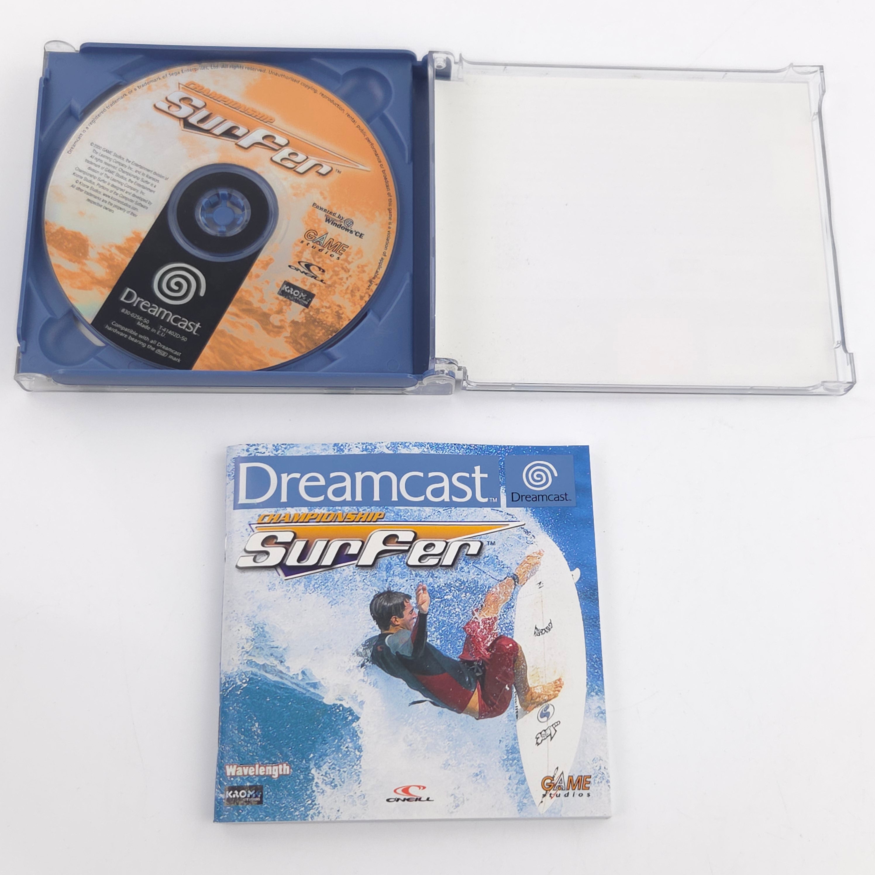 Sega Dreamcast Spiel Championship Surfer DC PAL OVP