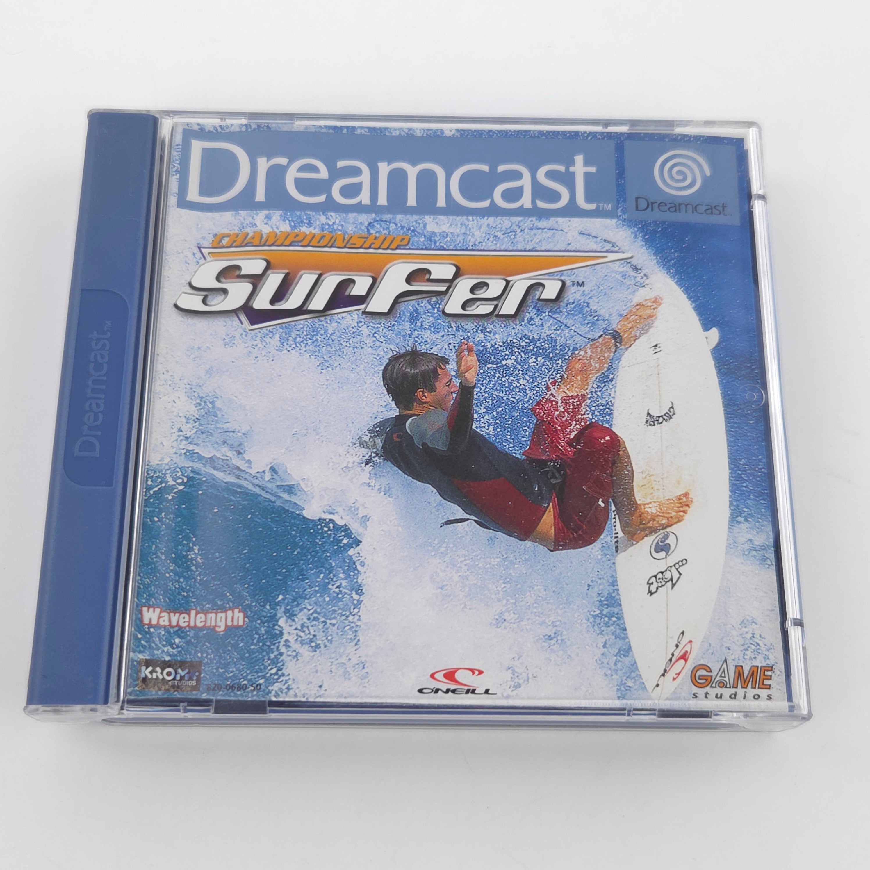 Sega Dreamcast Spiel Championship Surfer DC OVP PAL EUR