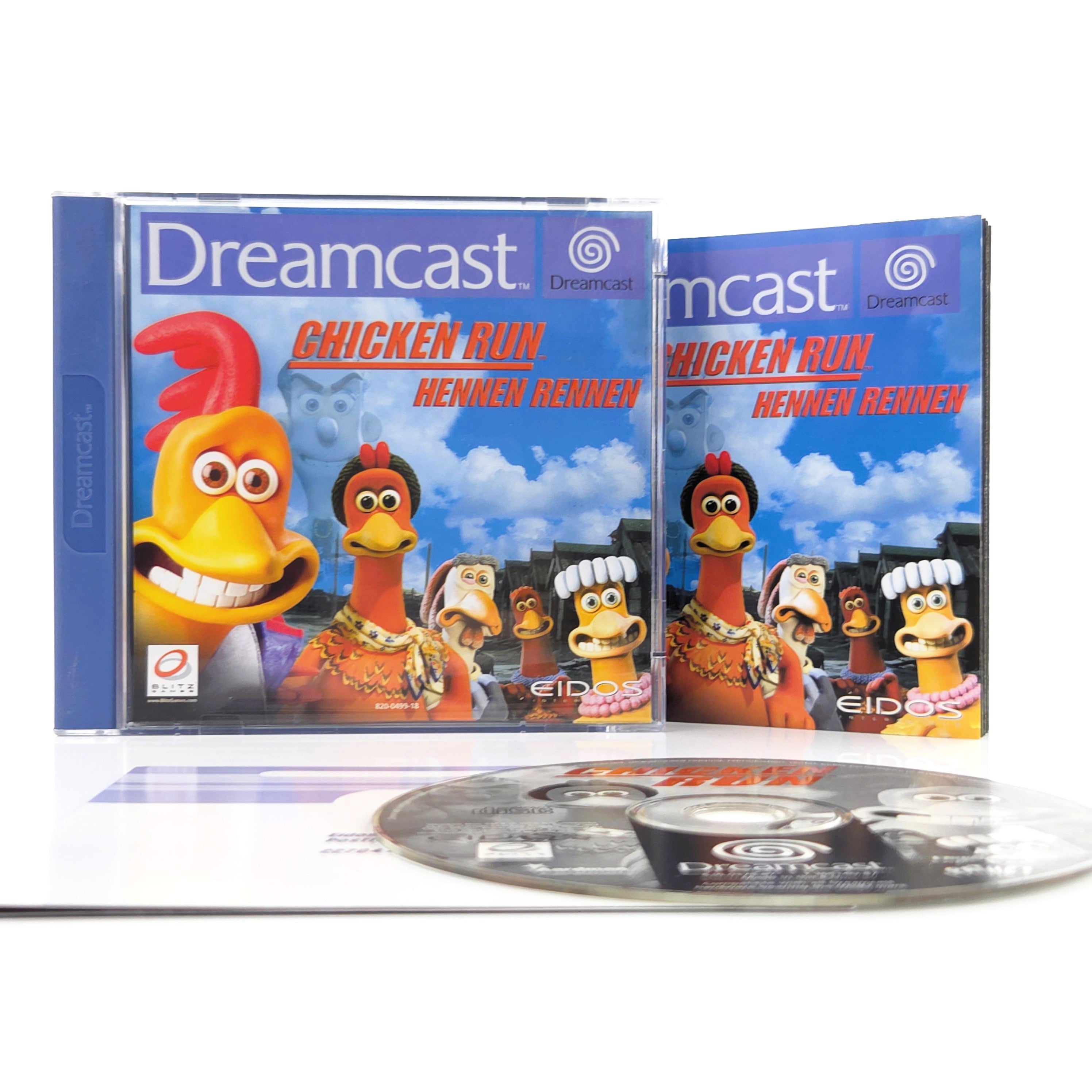 Sega Dreamcast Spiel Chicken Run Hennen Rennen PAL OVP