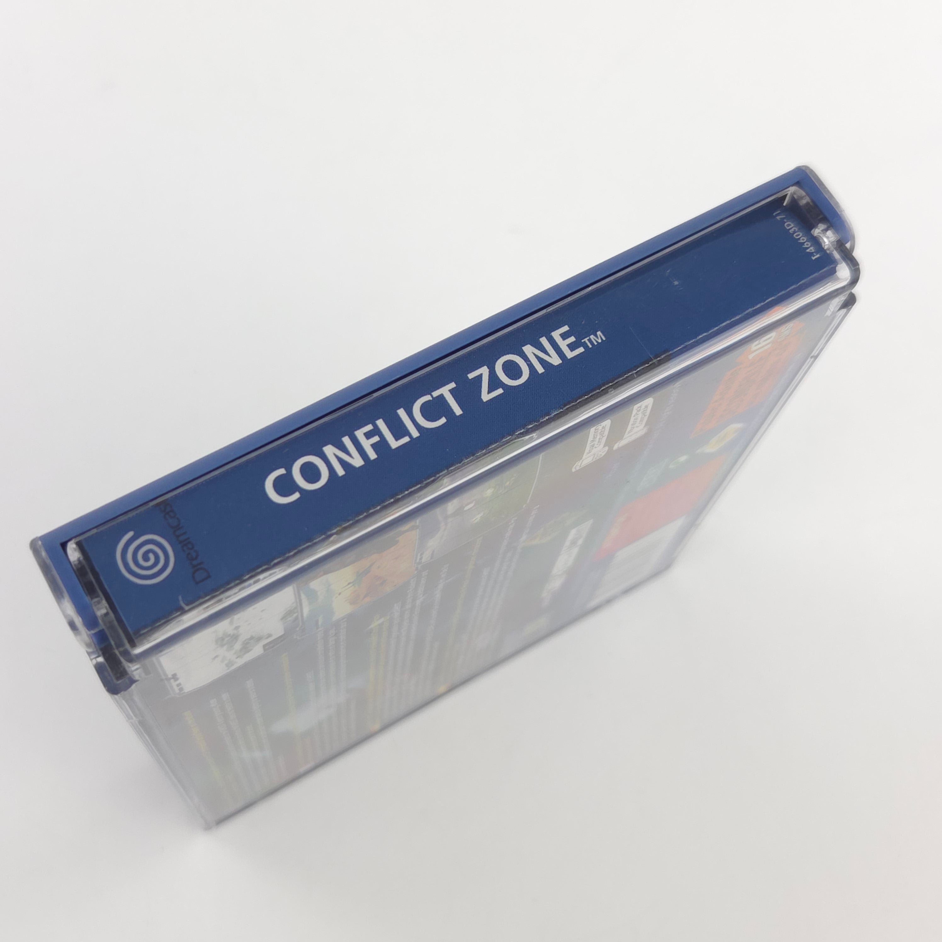 Sega Dreamcast Spiel Conflict Zone OVP CIB PAL EUR