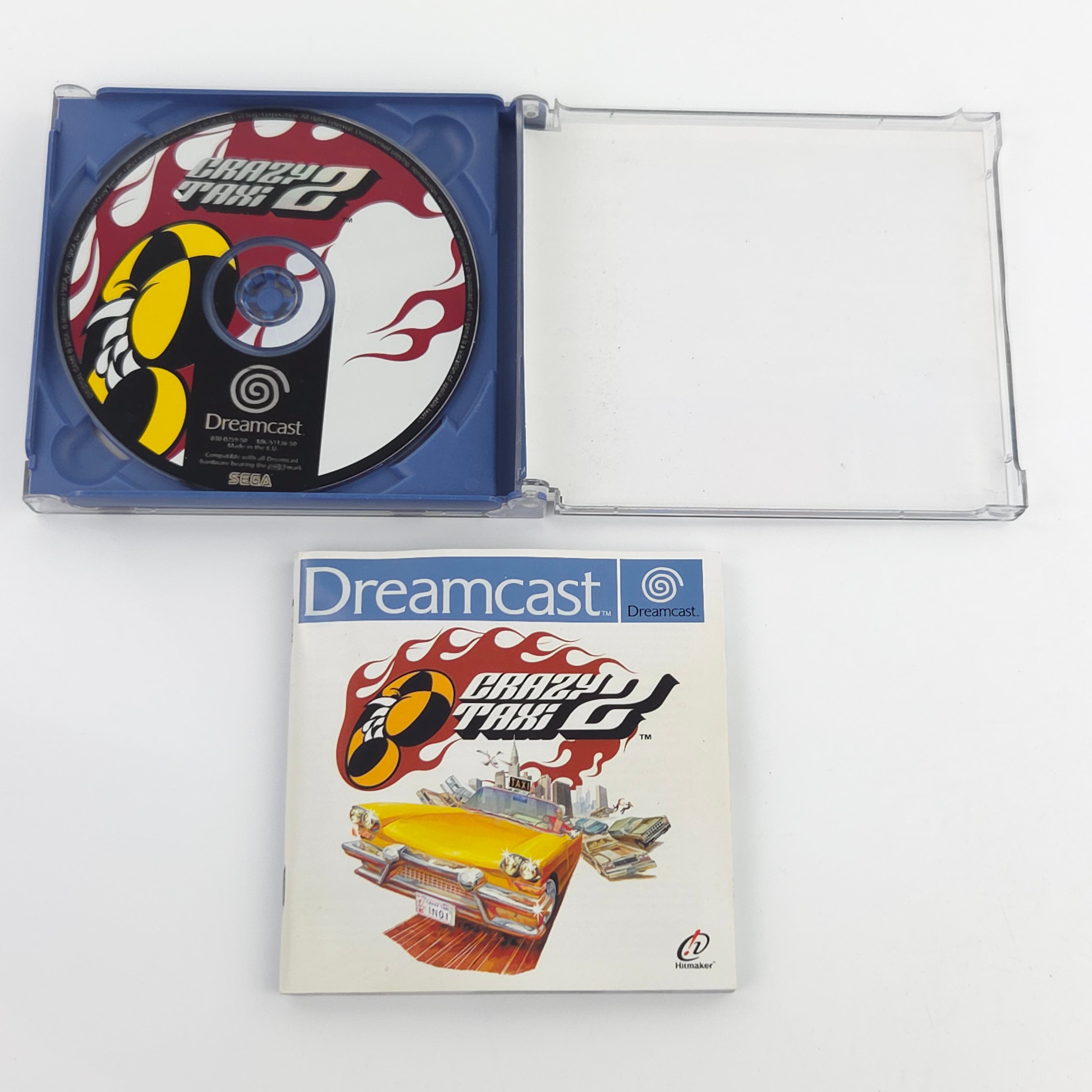 Sega Dreamcast Spiel Crazy Taxi 2 OVP PAL EUR DC