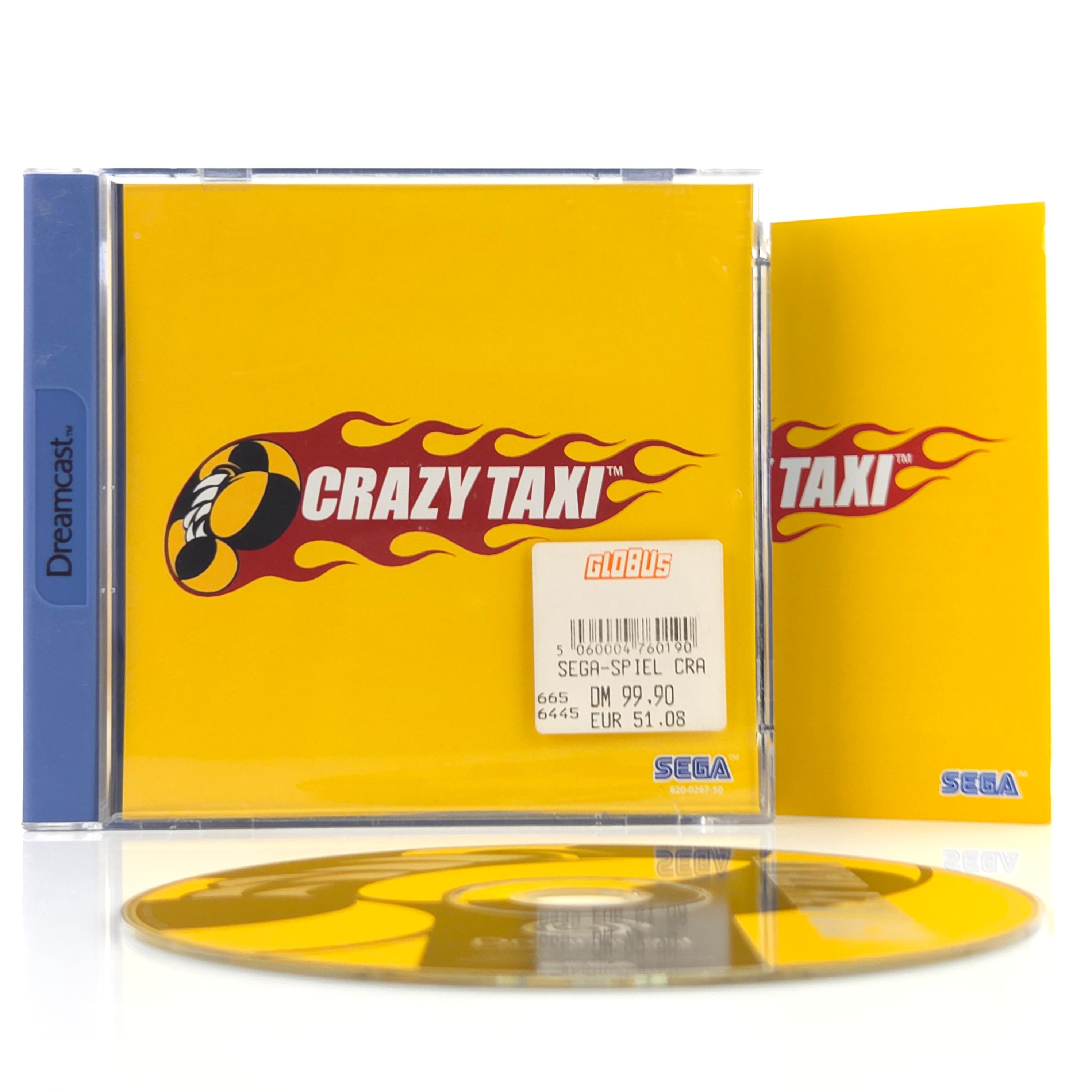 Sega Dreamcast Spiel Crazy Taxi DC OVP PAL EUR