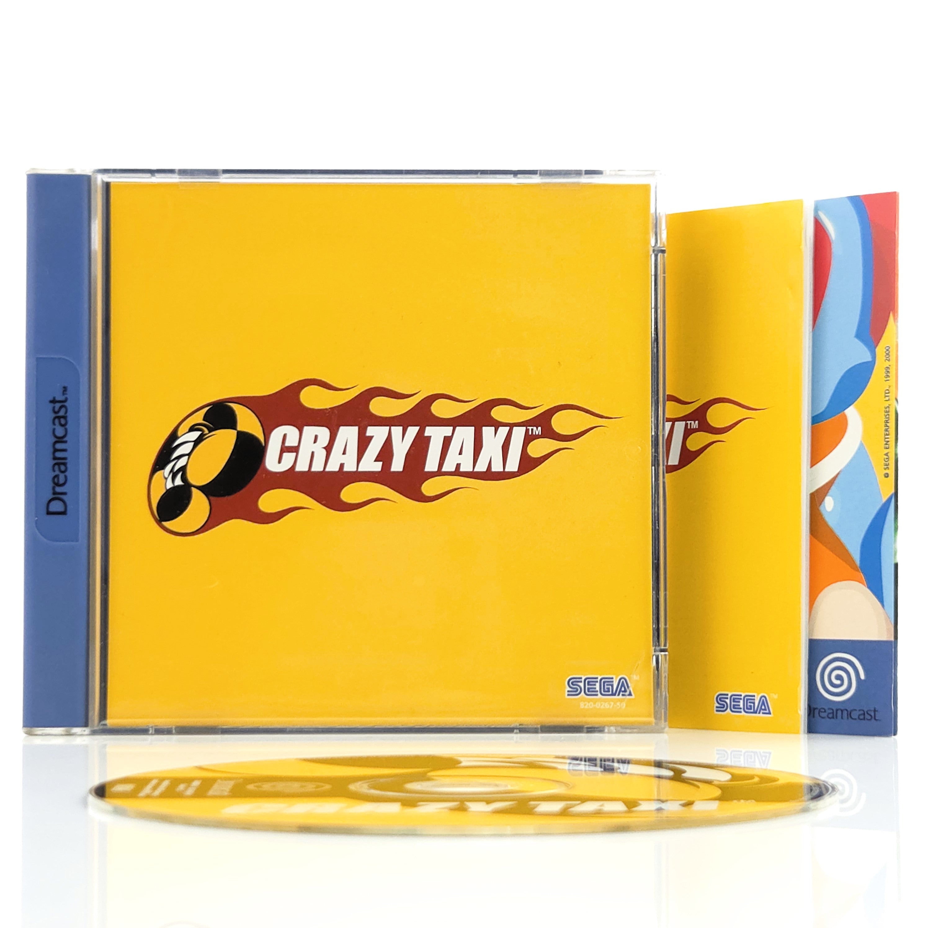 Sega Dreamcast Spiel – Crazy Taxi OVP PAL