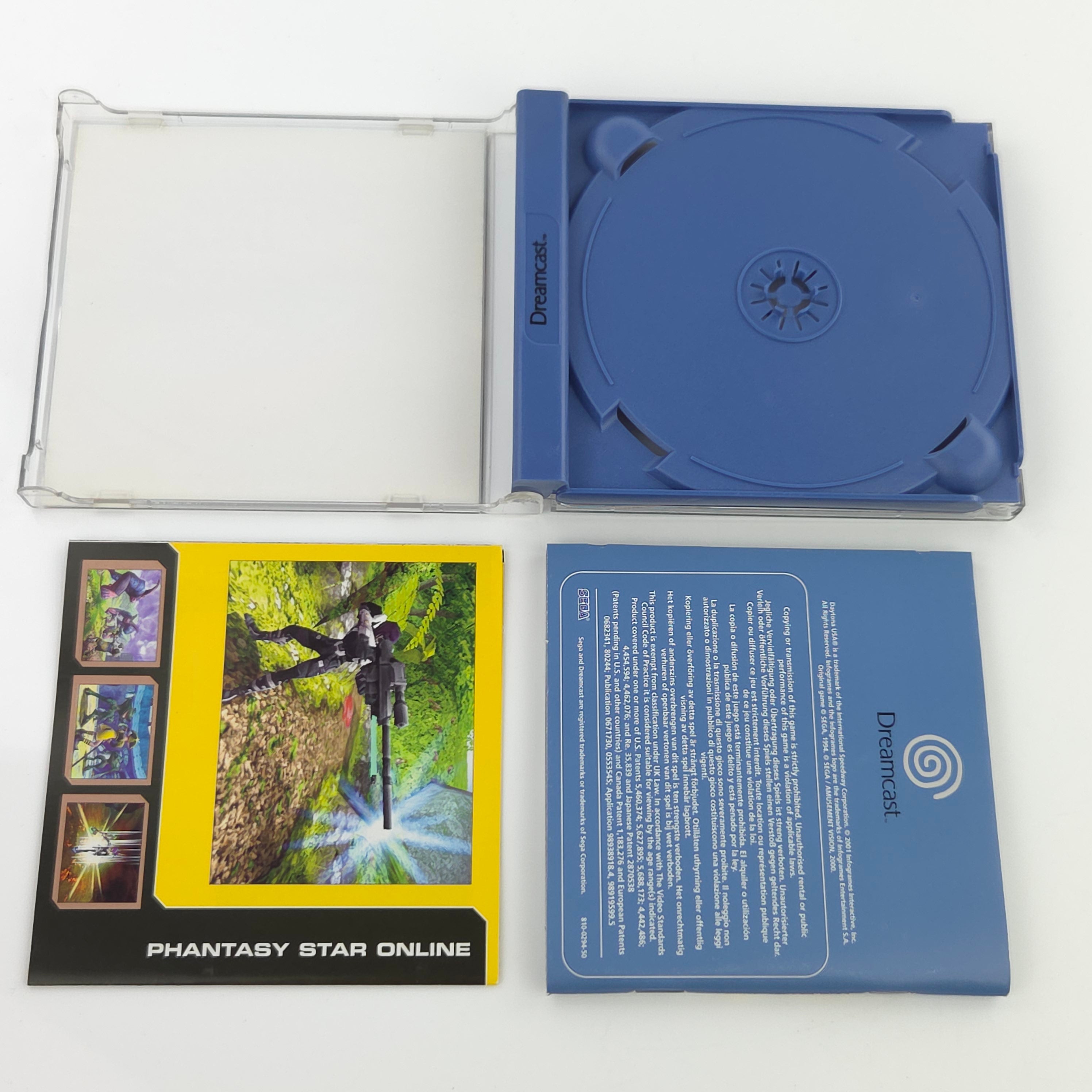 Sega Dreamcast Spiel – Daytona USA 2001 OVP PAL