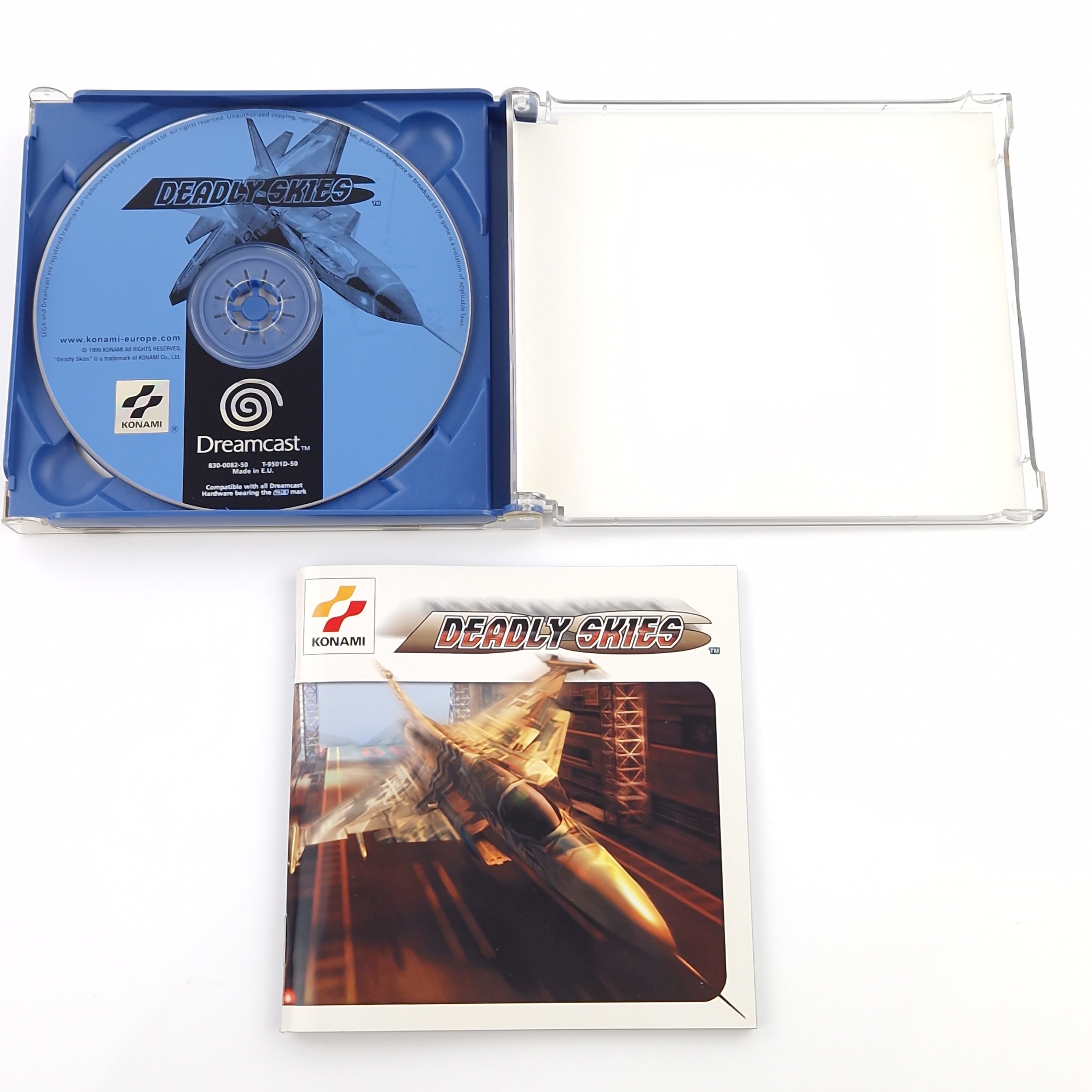 Sega Dreamcast Spiel – Deadly Skies OVP PAL CIB