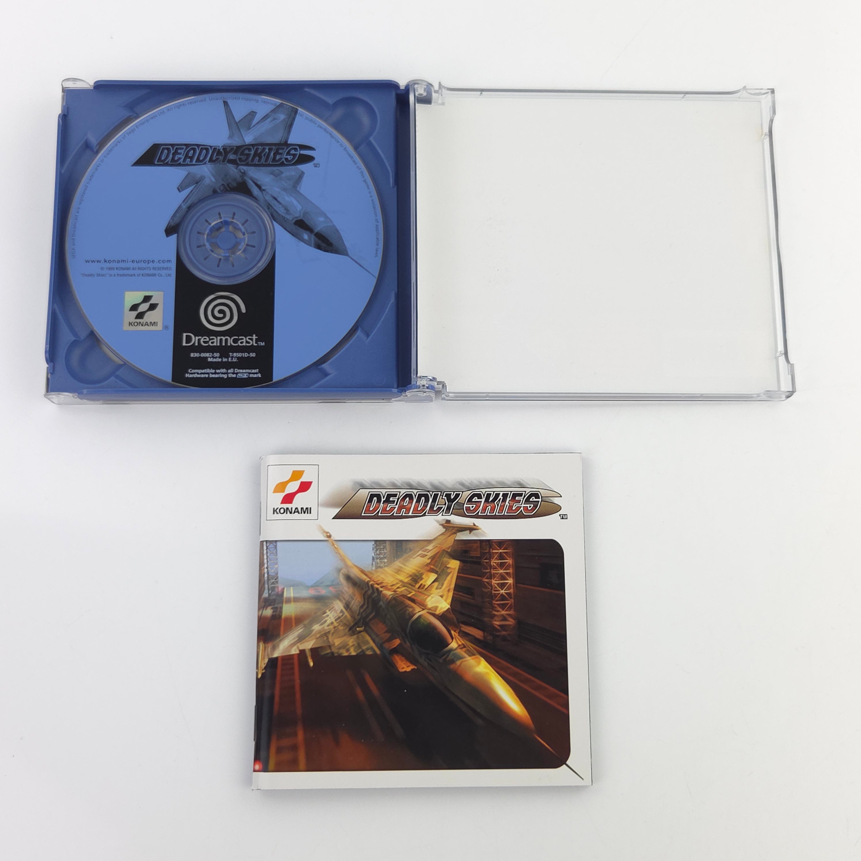 Sega Dreamcast Spiel Deadly Skies DC OVP CIB PAL Konami