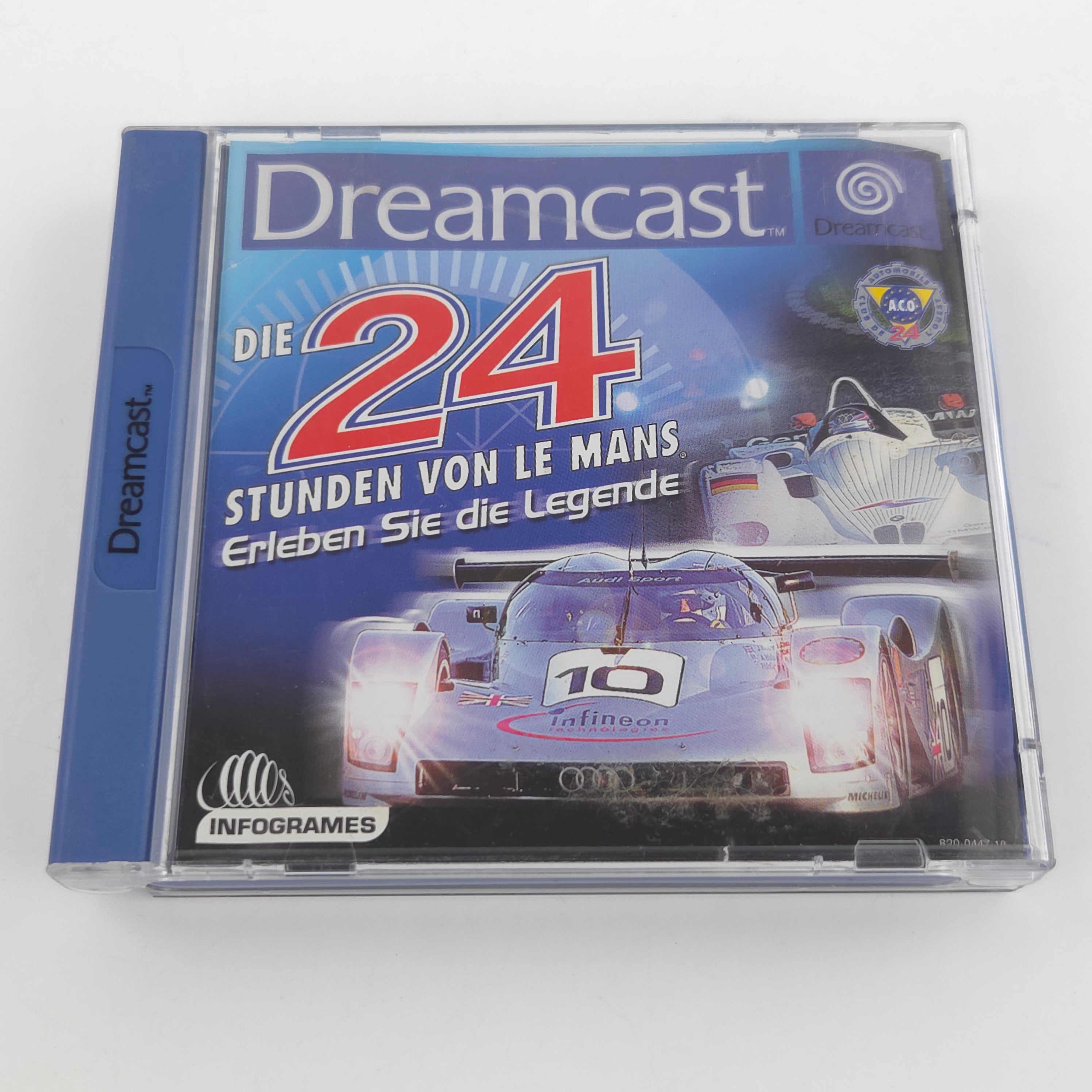 Sega Dreamcast Spiel Die 24 Stunden von Le Mans OVP PAL