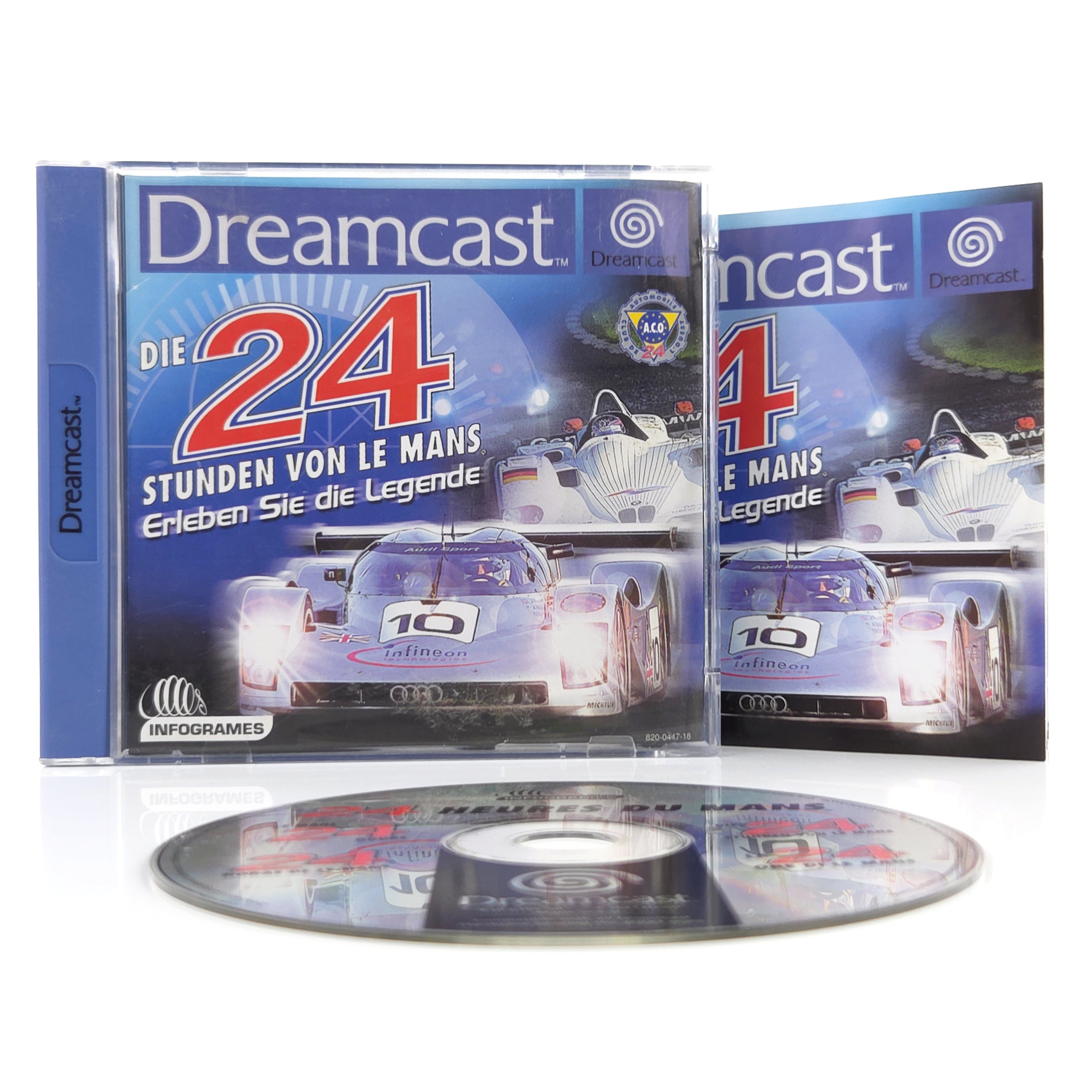 Sega Dreamcast Spiel Die 24 Stunden von Le Mans OVP PAL