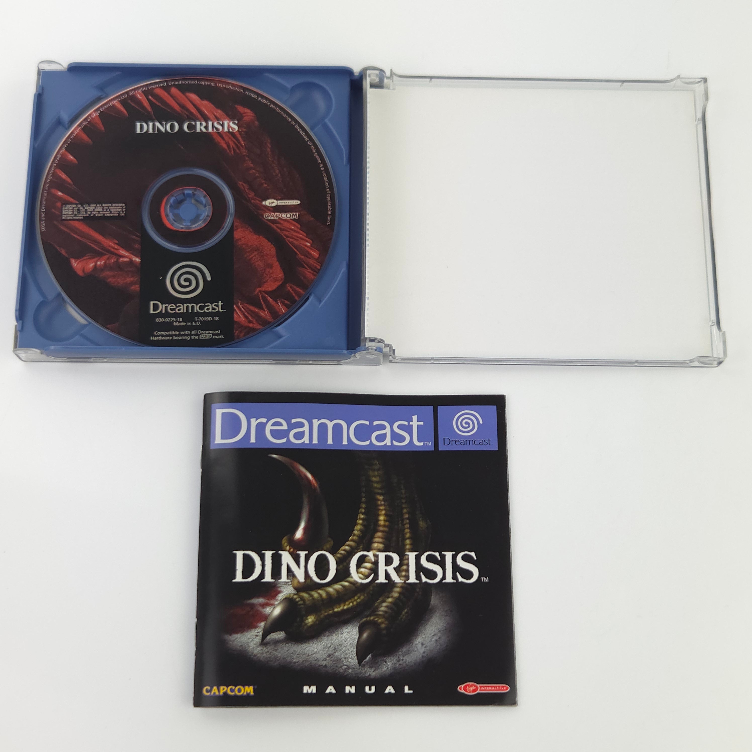 Sega Dreamcast Spiel Dino Crisis OVP DE
