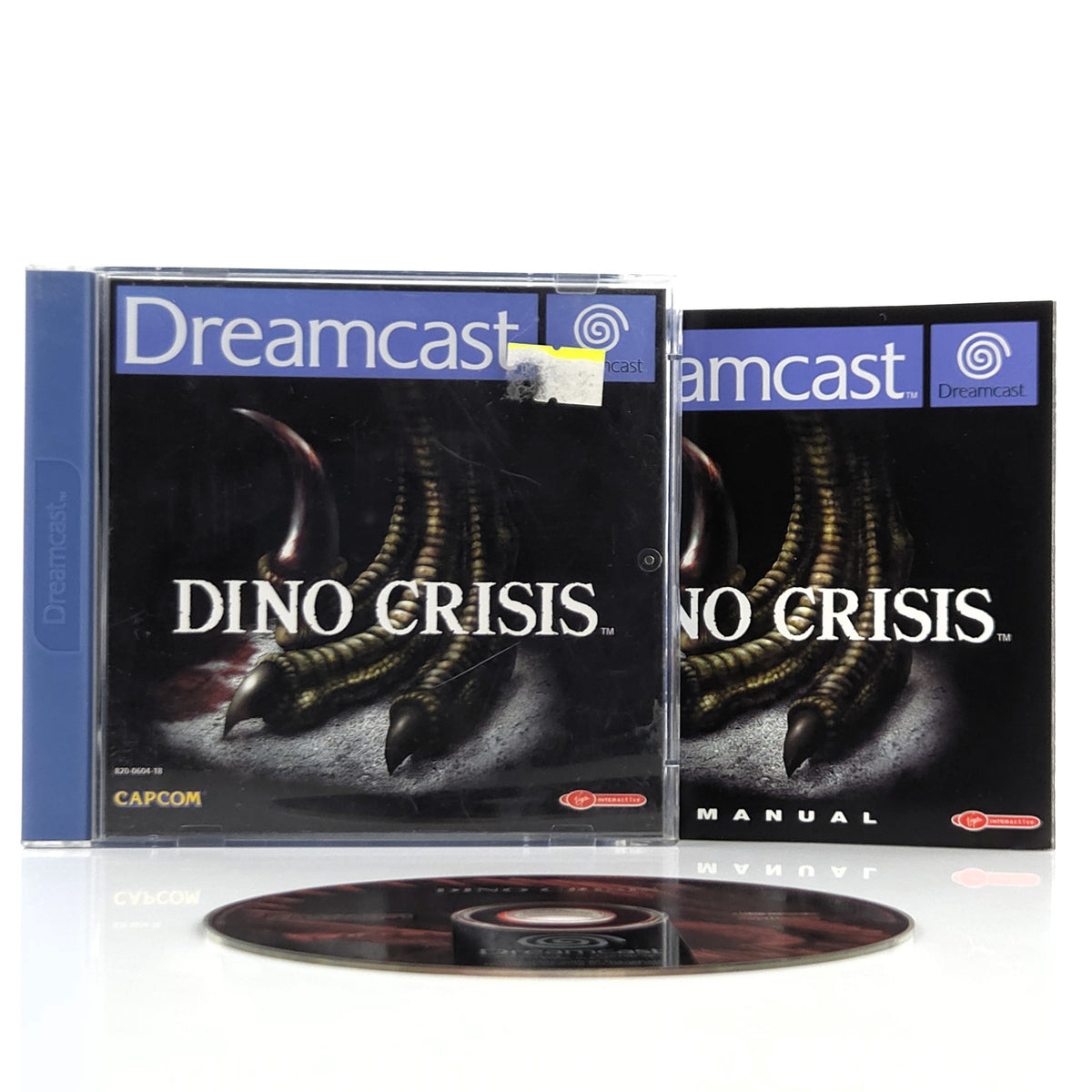 Sega Dreamcast Spiel Dino Crisis OVP DE