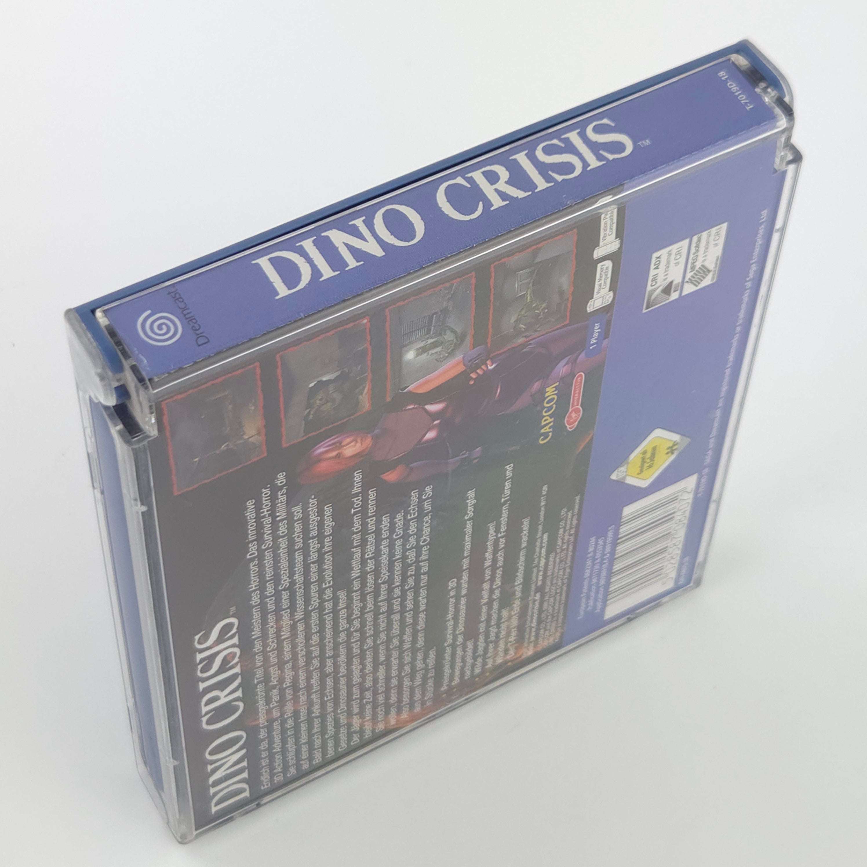 Sega Dreamcast Spiel Dino Crisis OVP DE