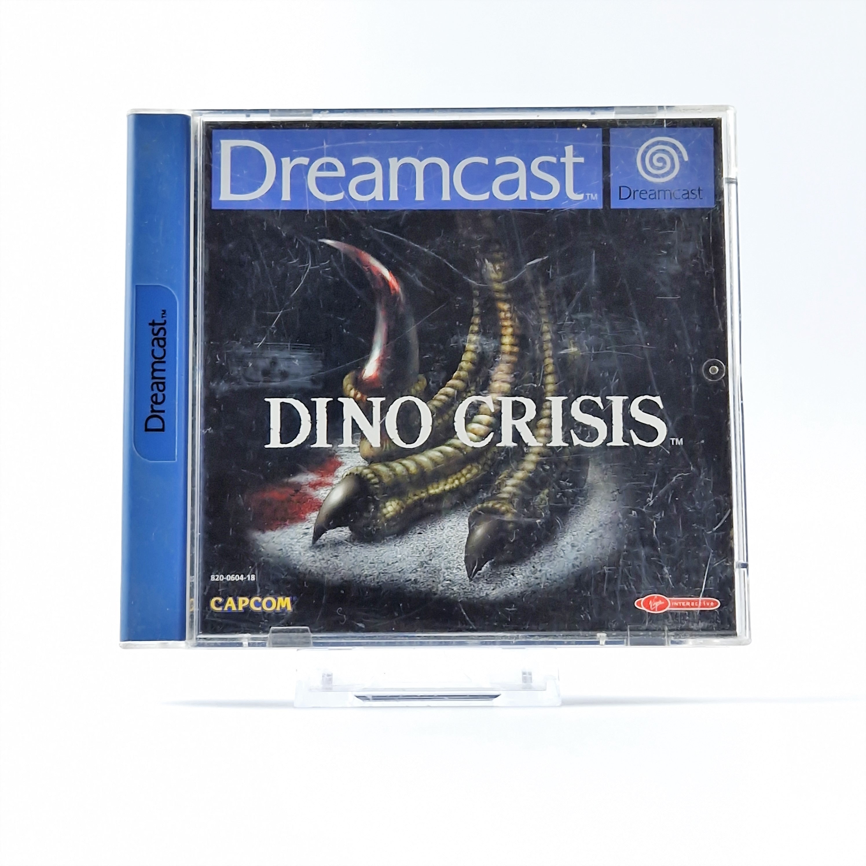 Sega Dreamcast Spiel – Dino Crisis OVP PAL Anleitung CD