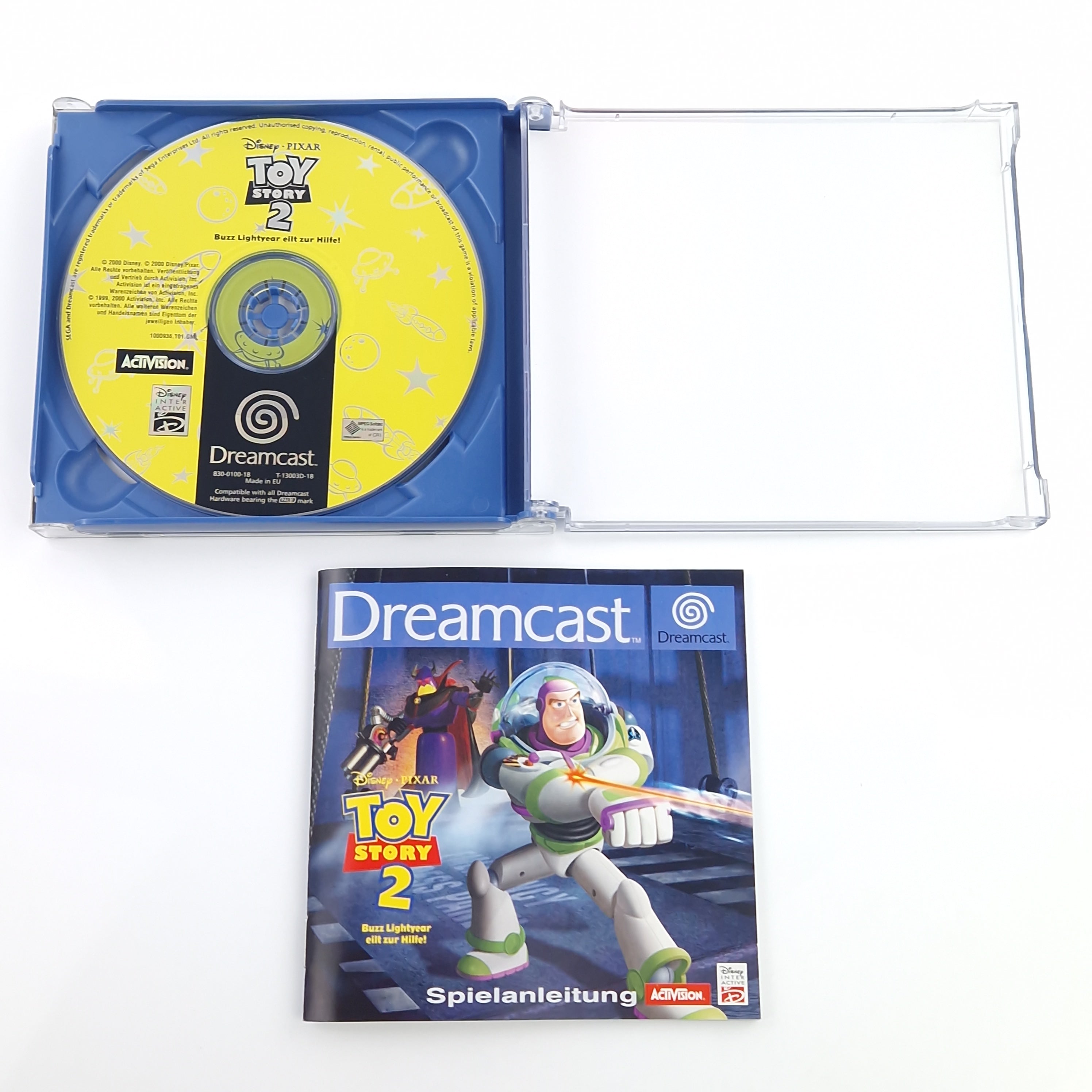 Sega Dreamcast Spiel – Toy Story 2 Buzz Lightyear OVP