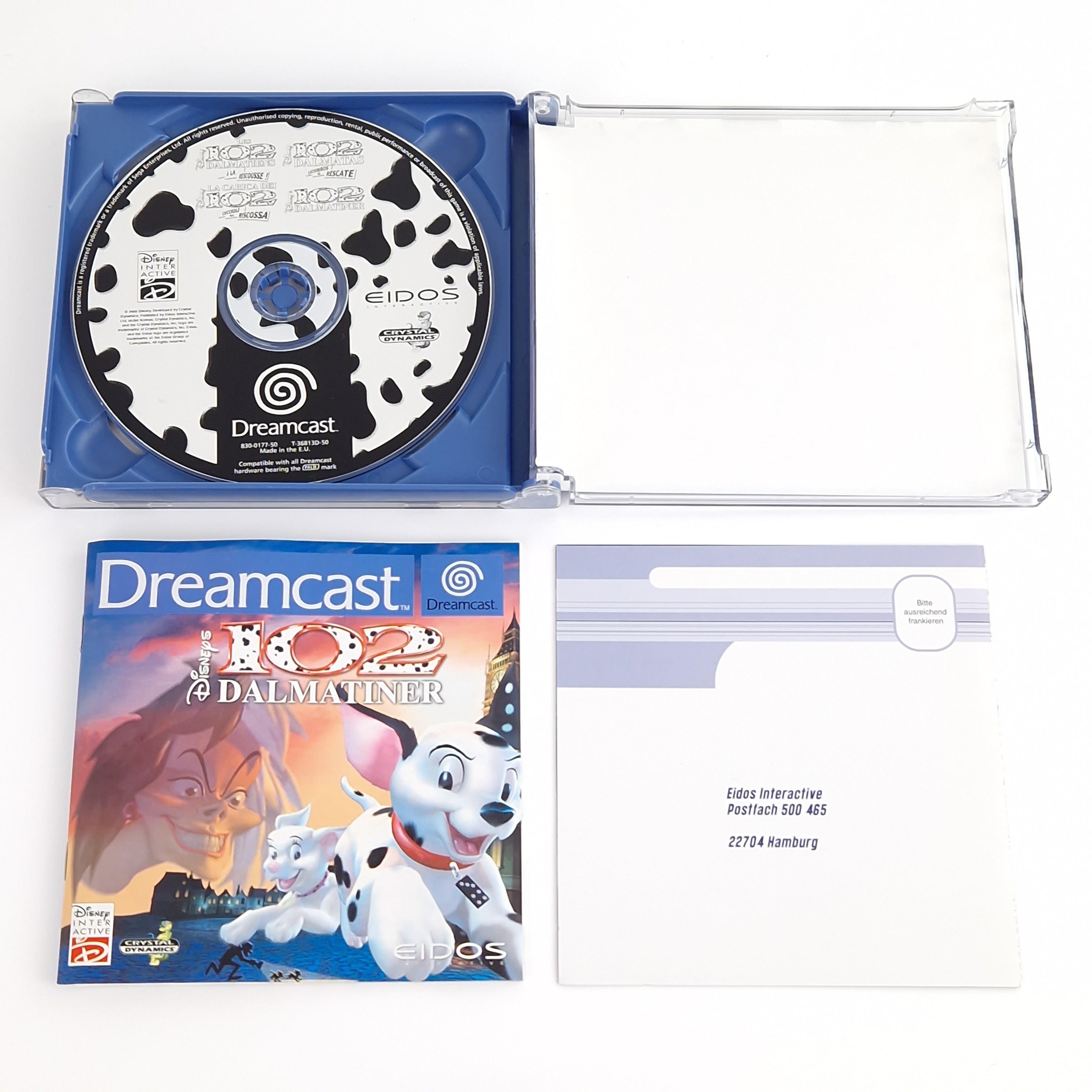 Sega Dreamcast Spiel – Disneys 102 Dalmatiner PAL OVP