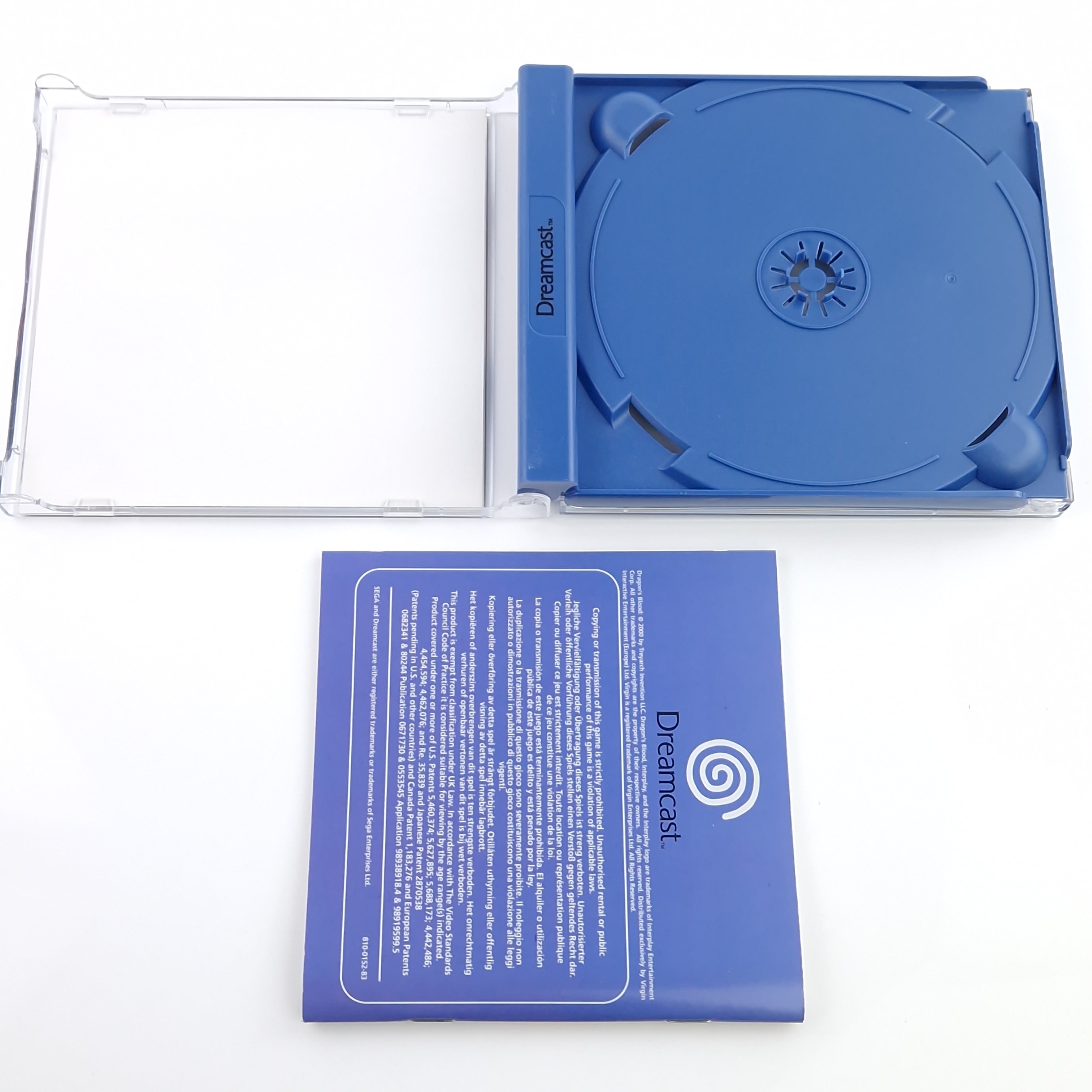 Sega Dreamcast Spiel – Dragons Blood (PAL OVP)