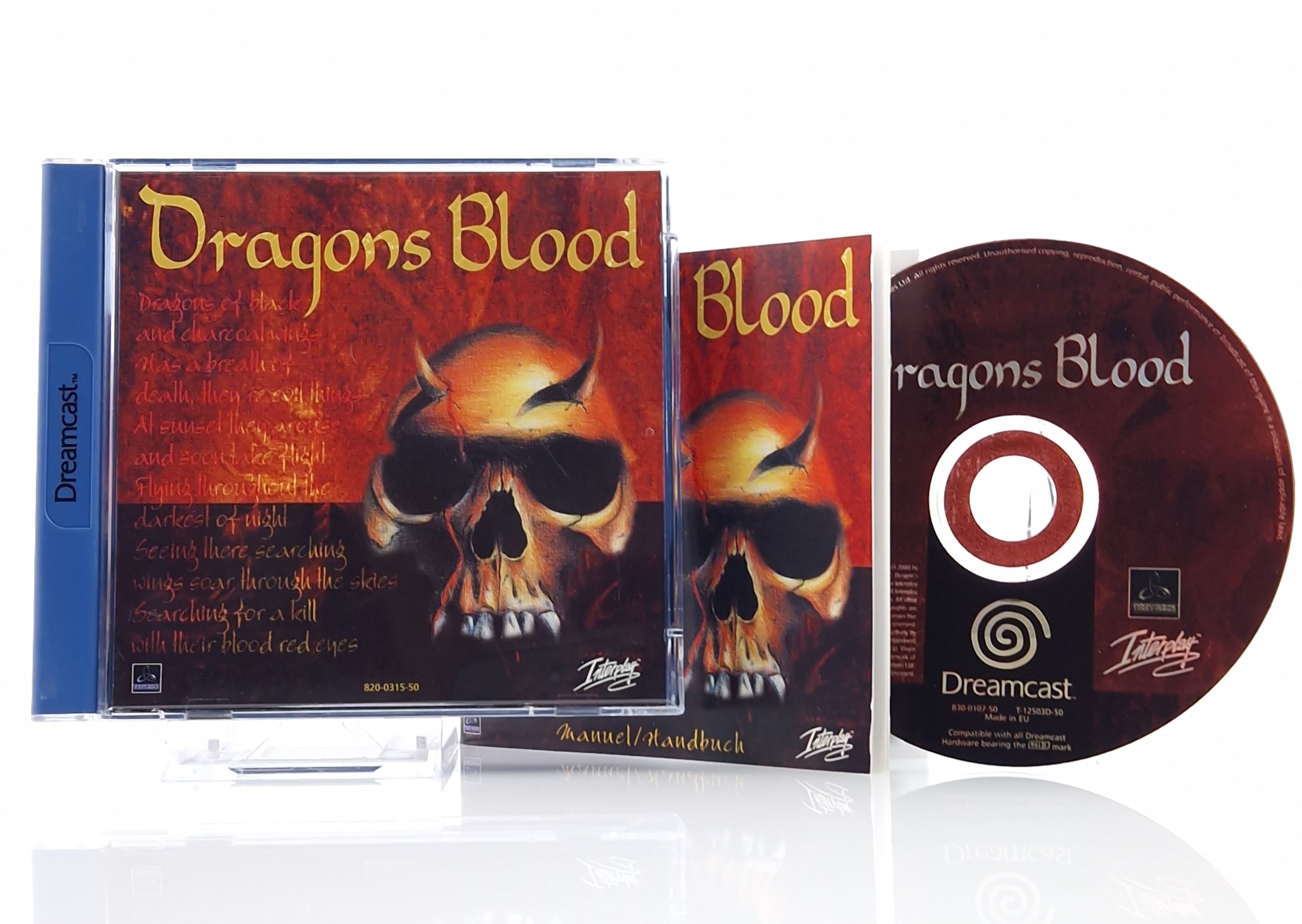 Sega Dreamcast Spiel – Dragons Blood (PAL OVP)