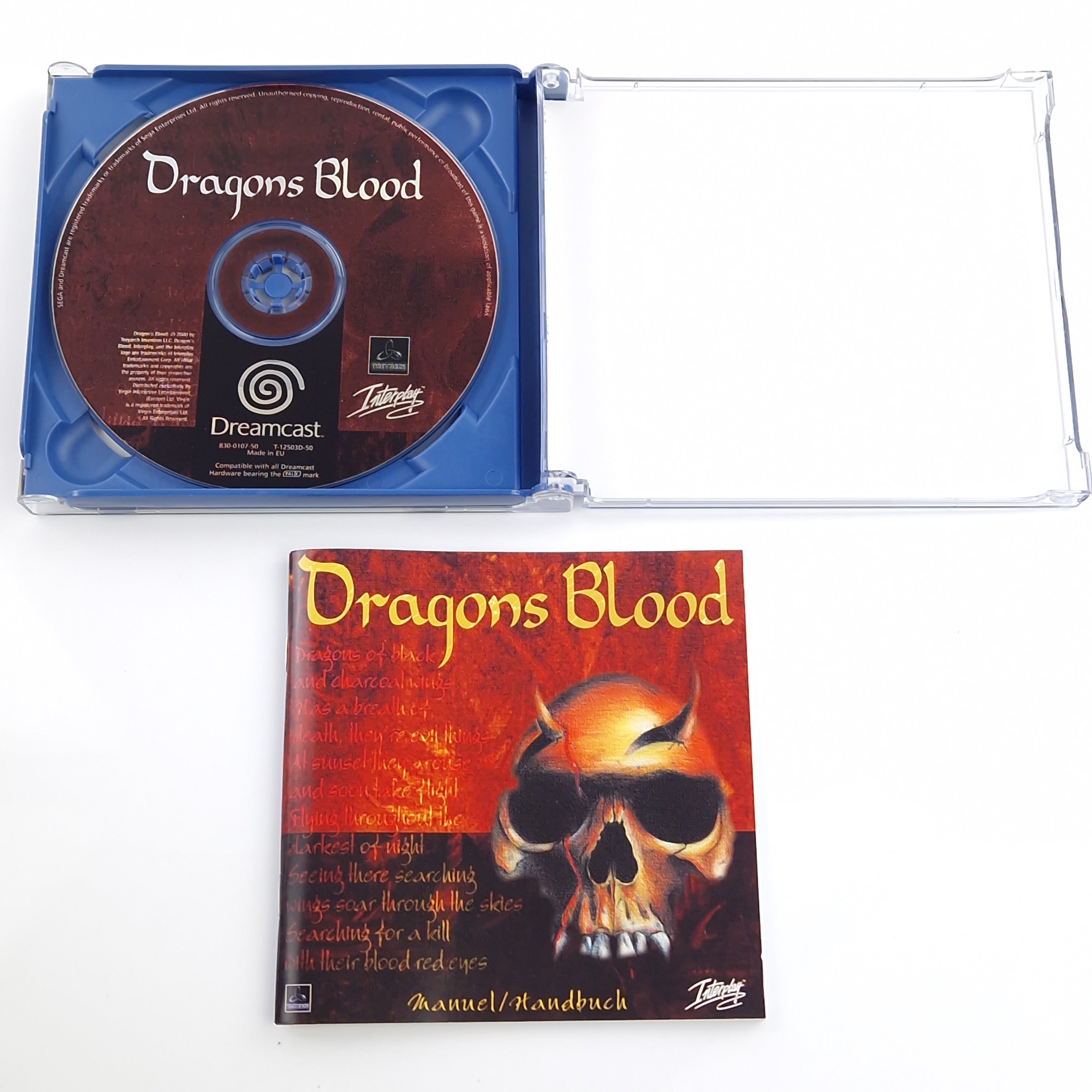 Sega Dreamcast Spiel – Dragons Blood (PAL OVP)