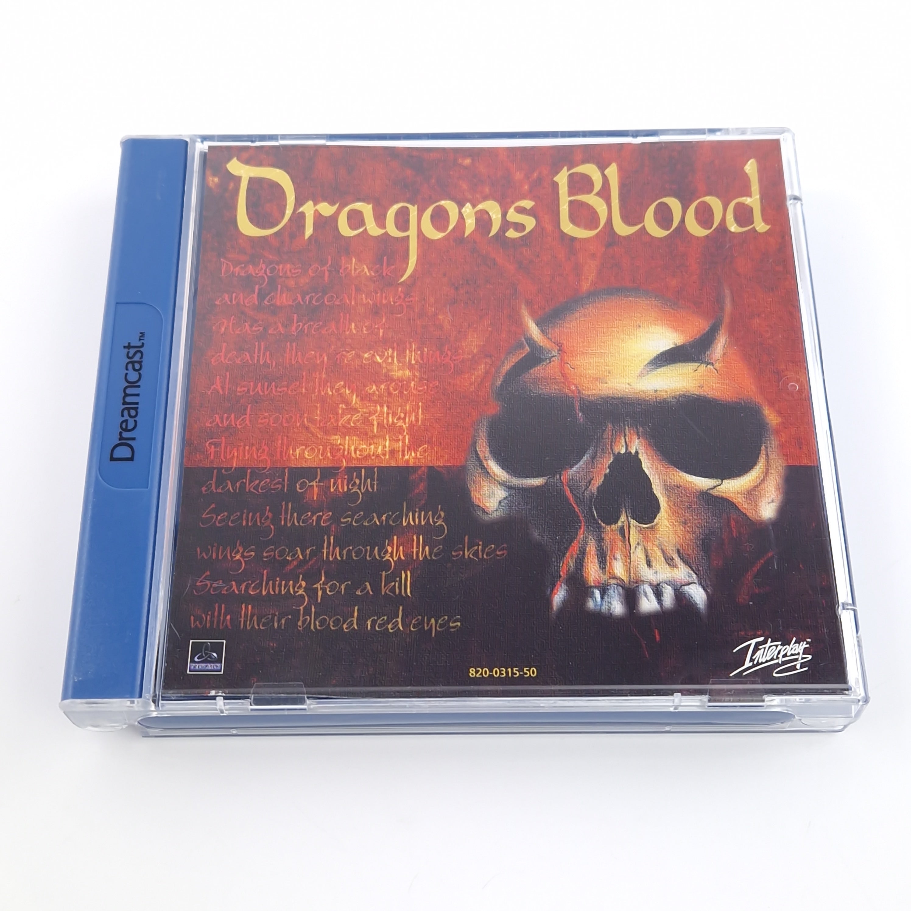 Sega Dreamcast Spiel – Dragons Blood (PAL OVP)