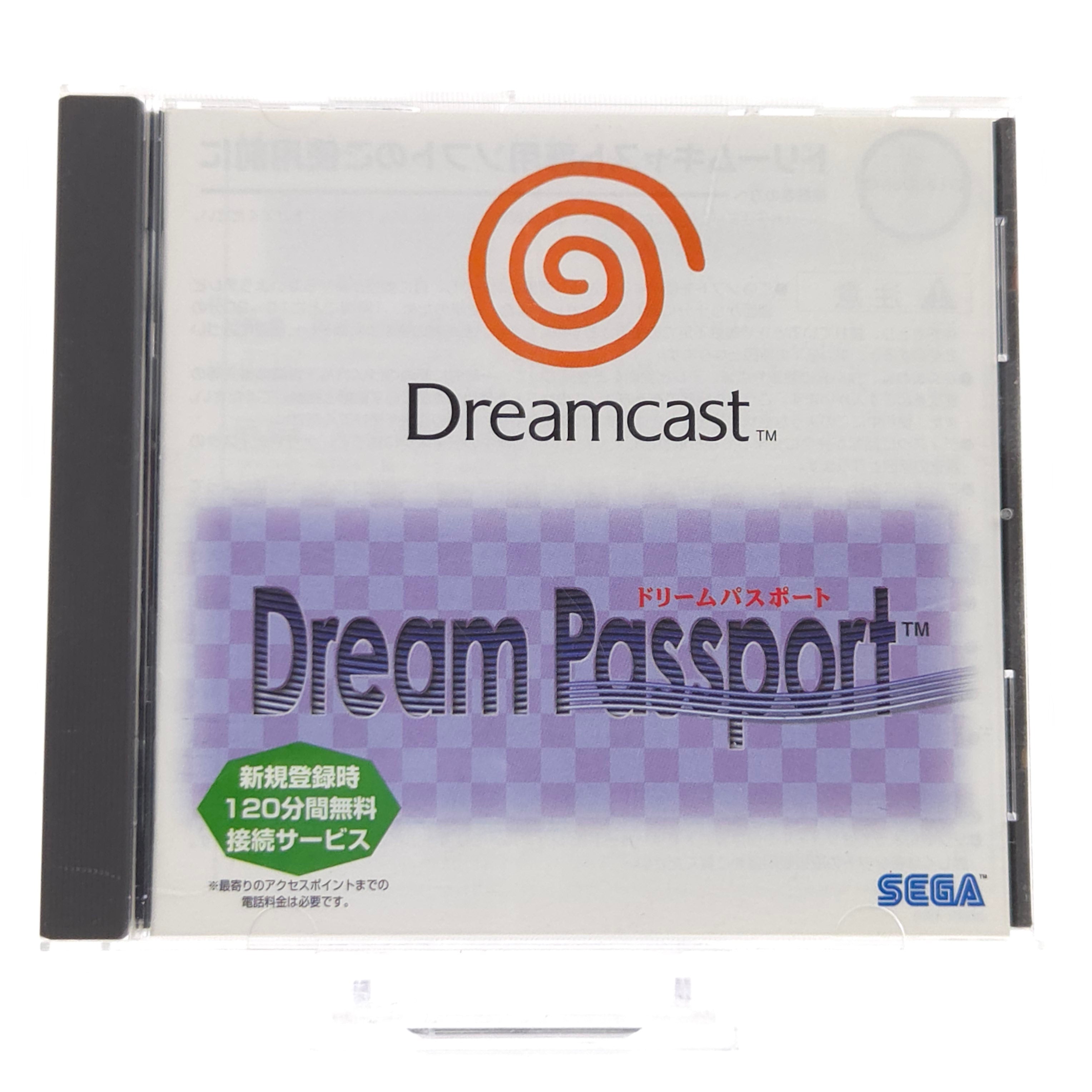 Sega Dreamcast Spiel – Dream Passport OVP NTSC-J Japan