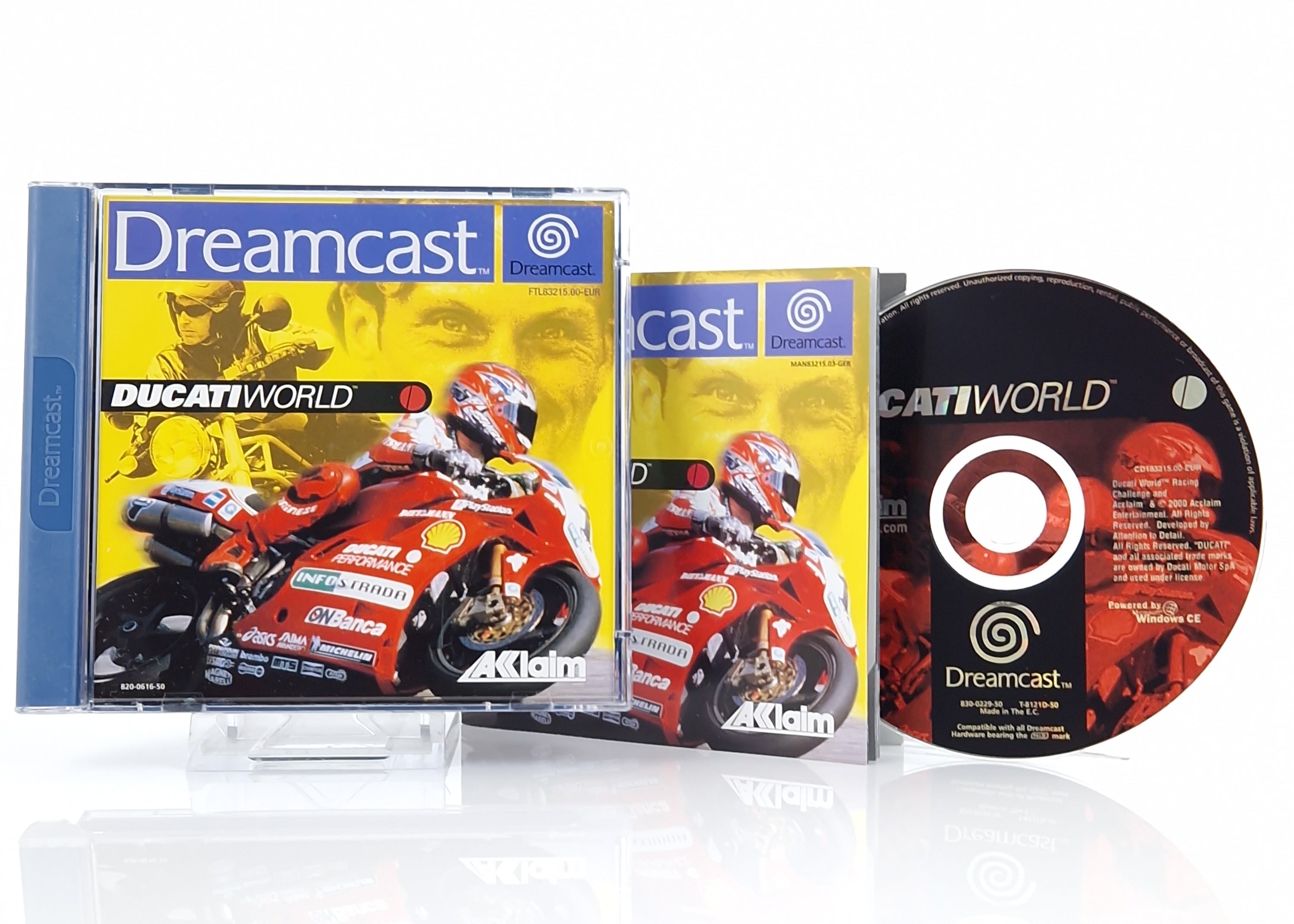 Sega Dreamcast Spiel – Ducati World OVP PAL CIB