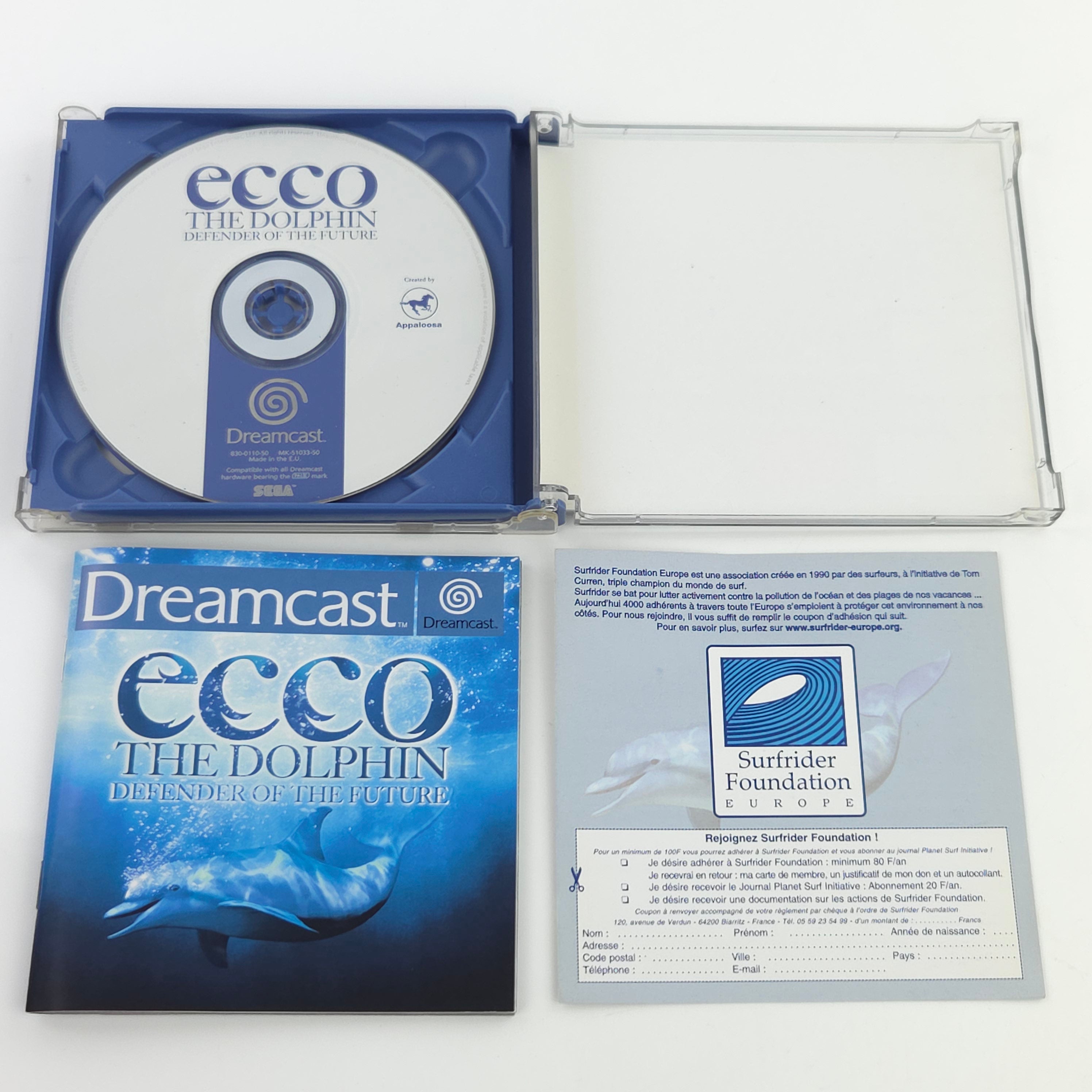 Sega Dreamcast Spiel – Ecco the Dolphin Defender PAL OVP