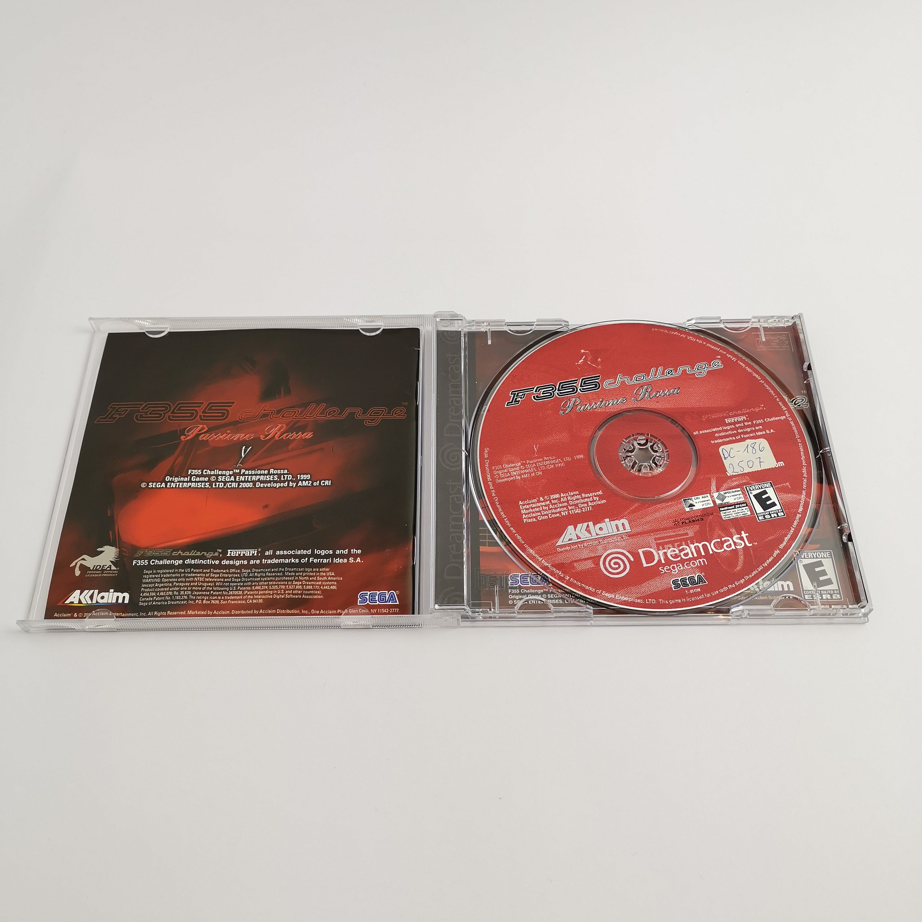Sega Dreamcast Spiel – F355 Challenge Passione Rossa USA OVP