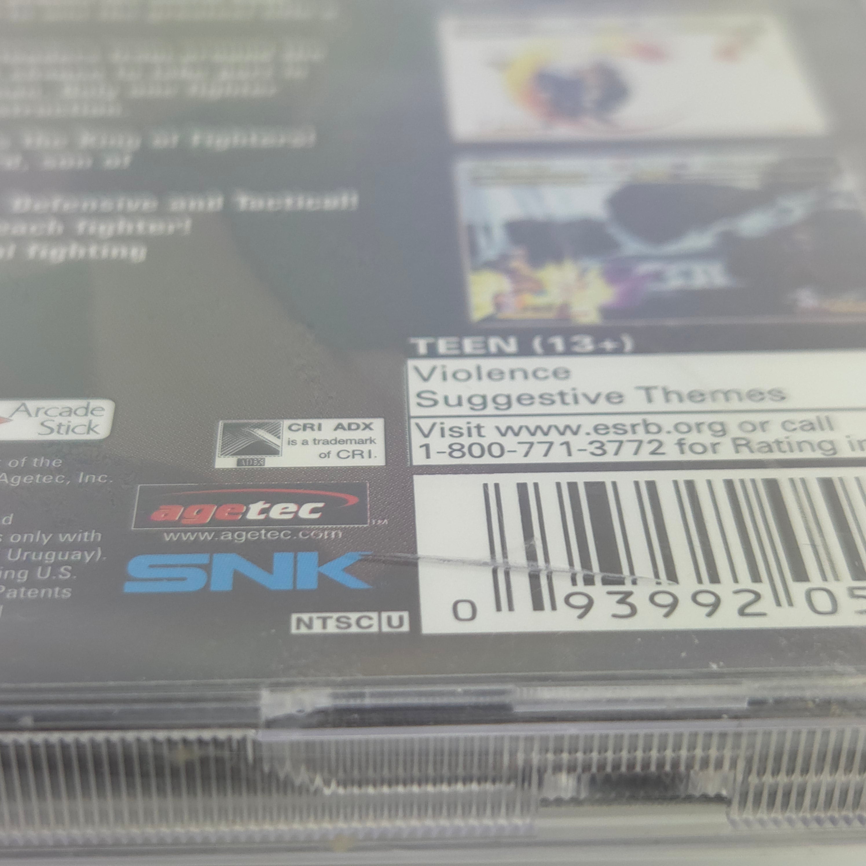 Sega Dreamcast Spiel – Fatal Fury Mark of the Wolves Neu