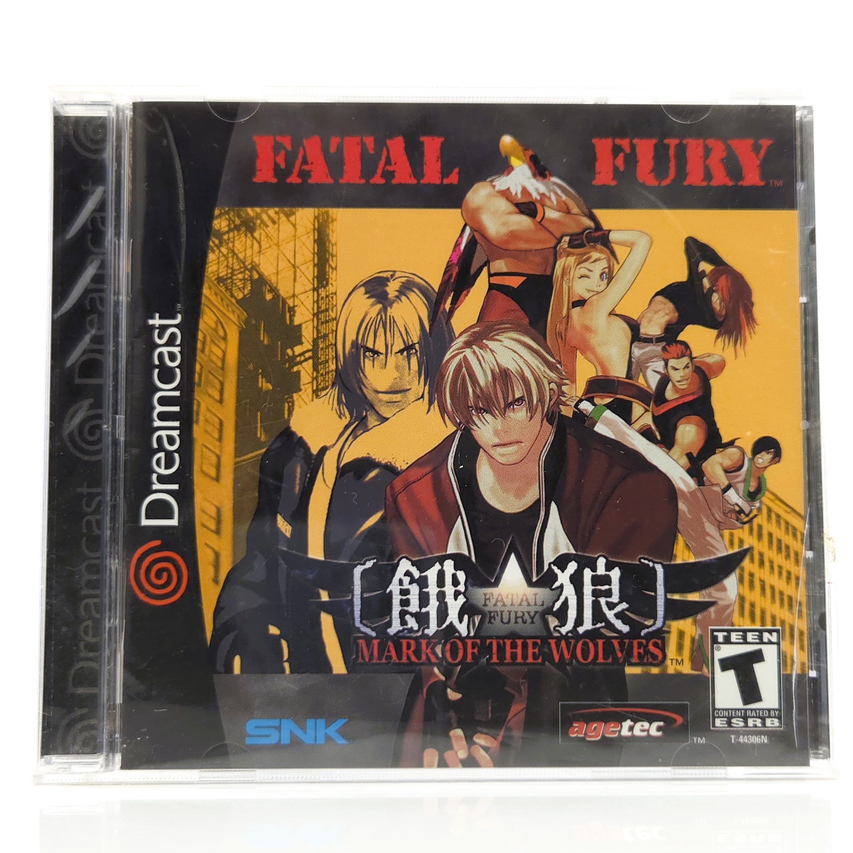 Sega Dreamcast Spiel – Fatal Fury Mark of the Wolves Neu