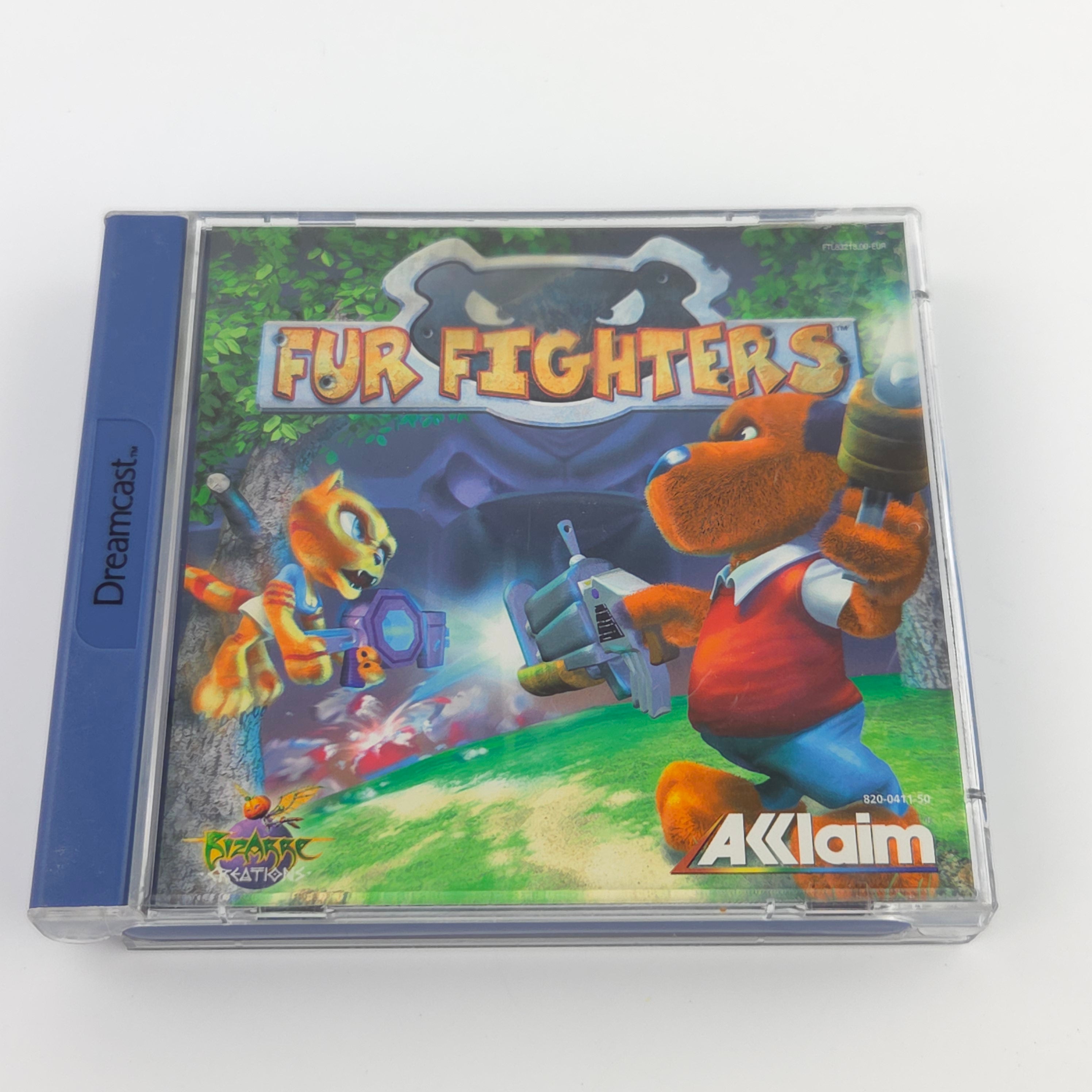 Sega Dreamcast Spiel Fur Fighters DC OVP PAL EUR