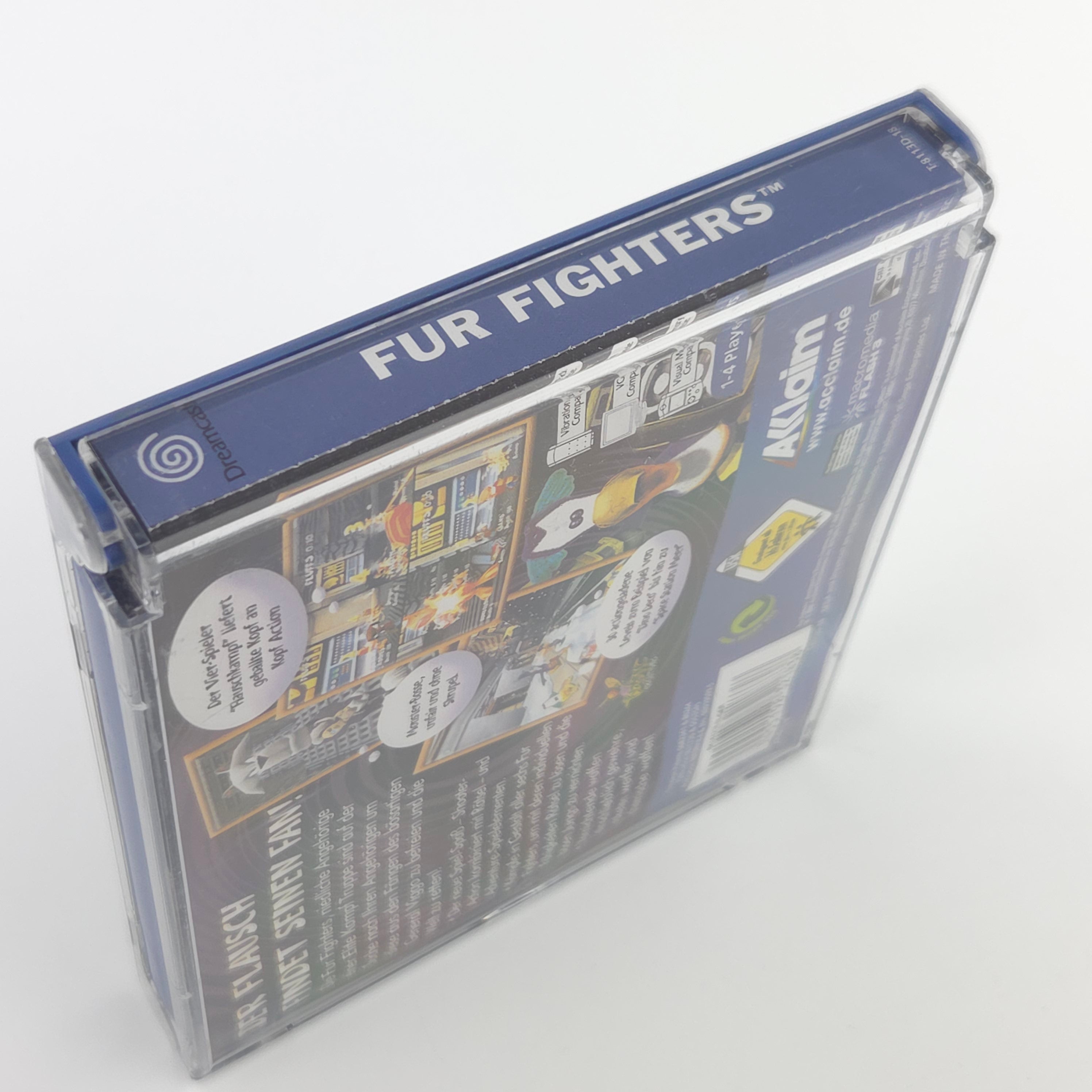 Sega Dreamcast Spiel Fur Fighters DC OVP PAL EUR