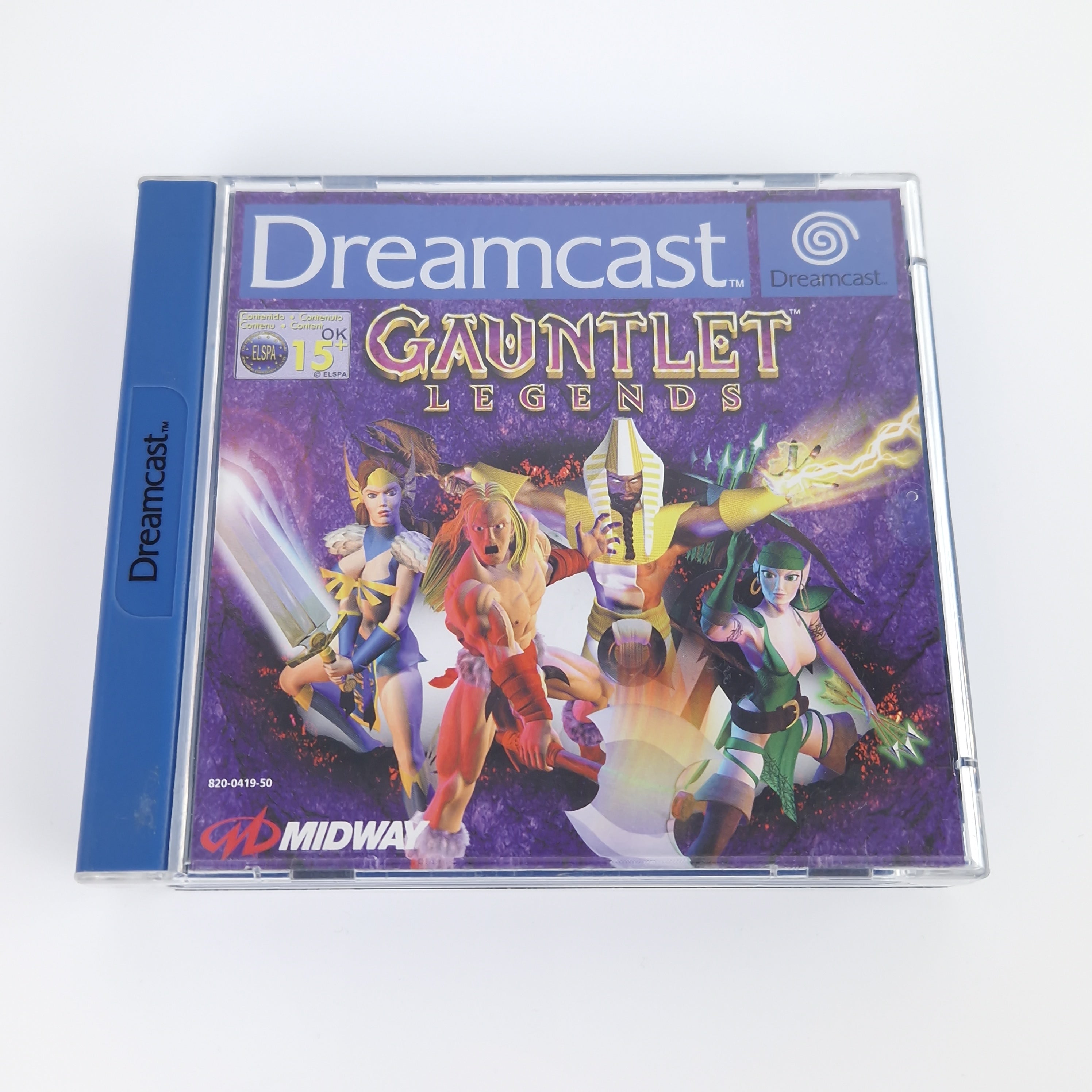 Sega Dreamcast Spiel – Gauntlet Legends (PAL OVP)