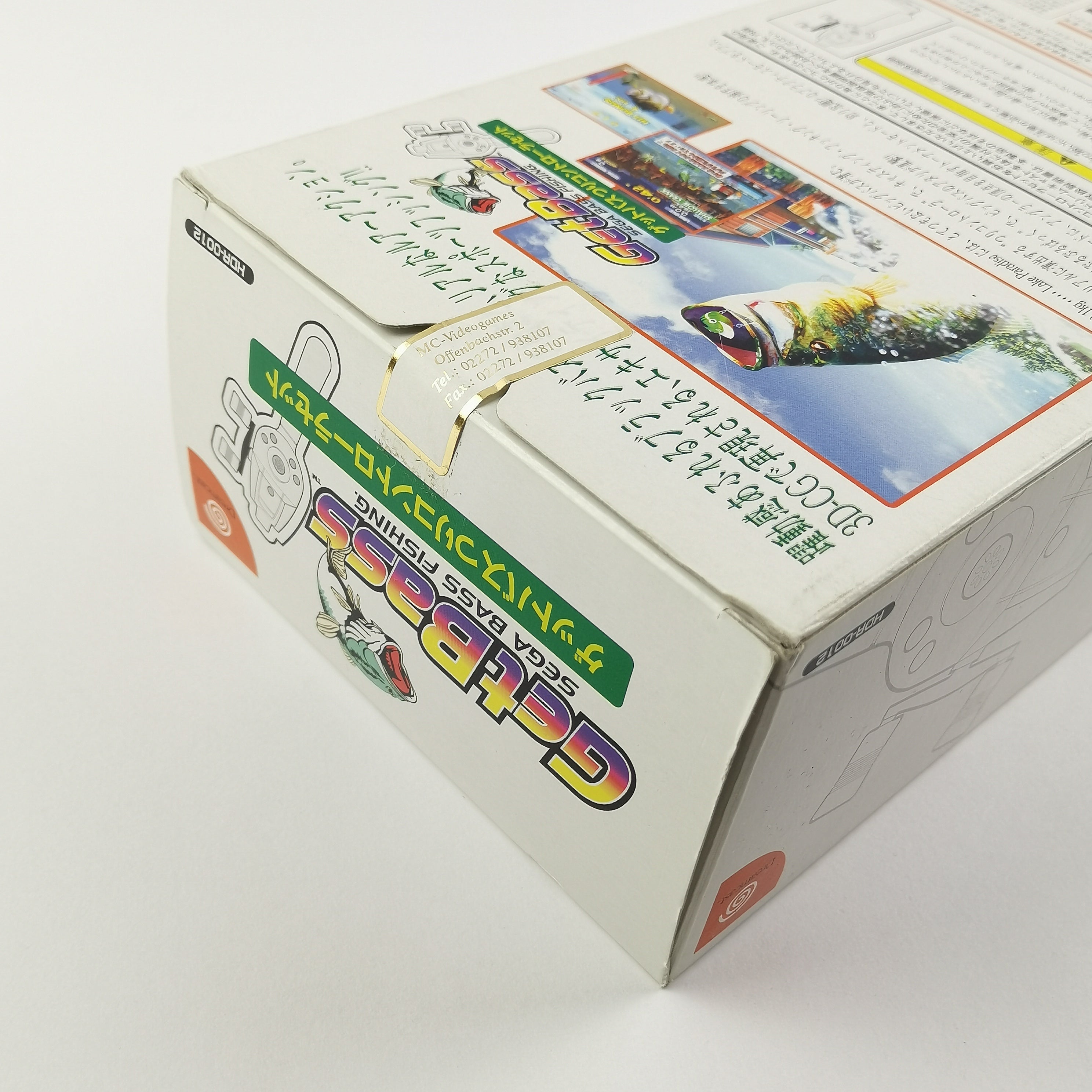 Sega Dreamcast Spiel – Sega Bass Fishing Pak OVP Anleitung