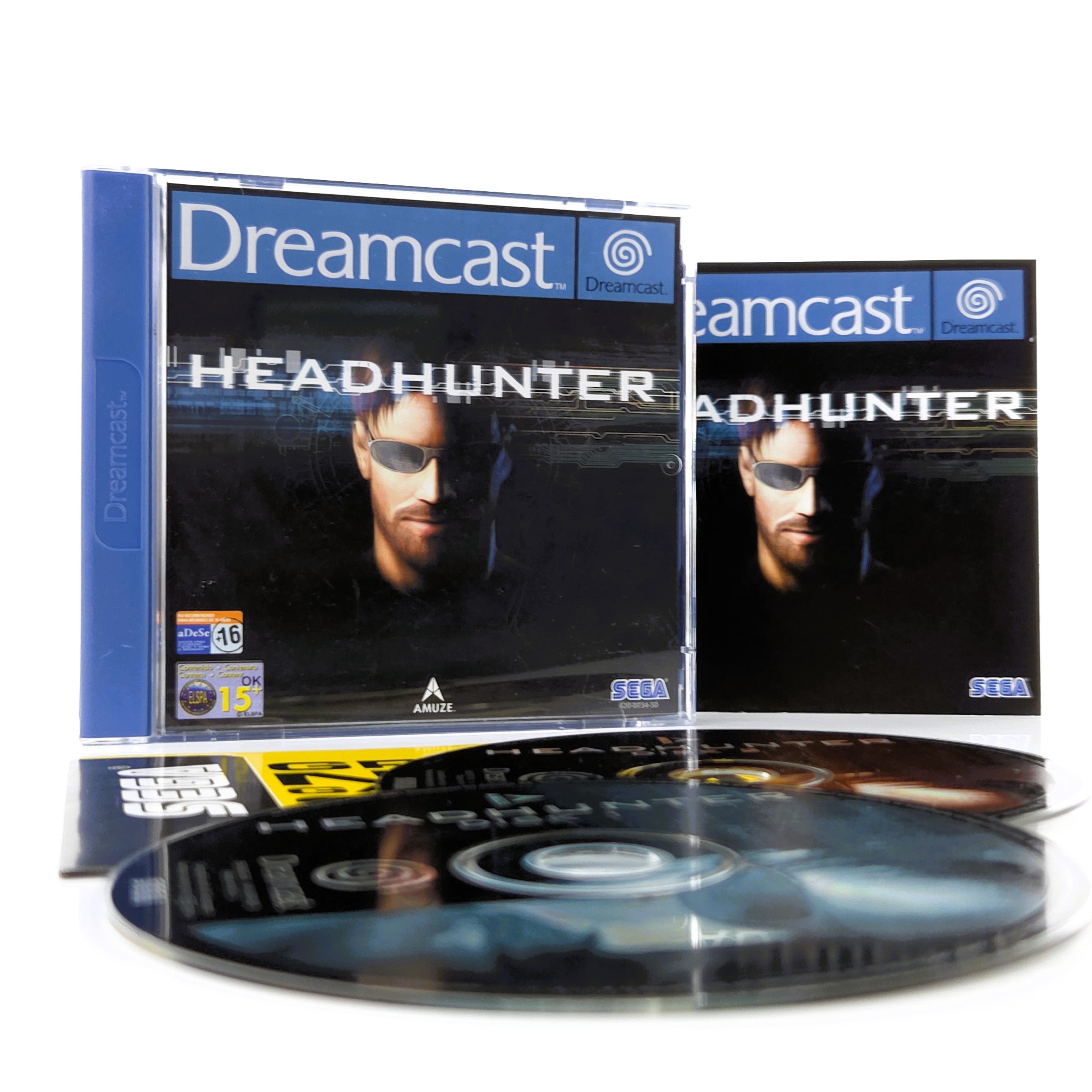 Sega Dreamcast Spiel Headhunter DC OVP PAL CIB