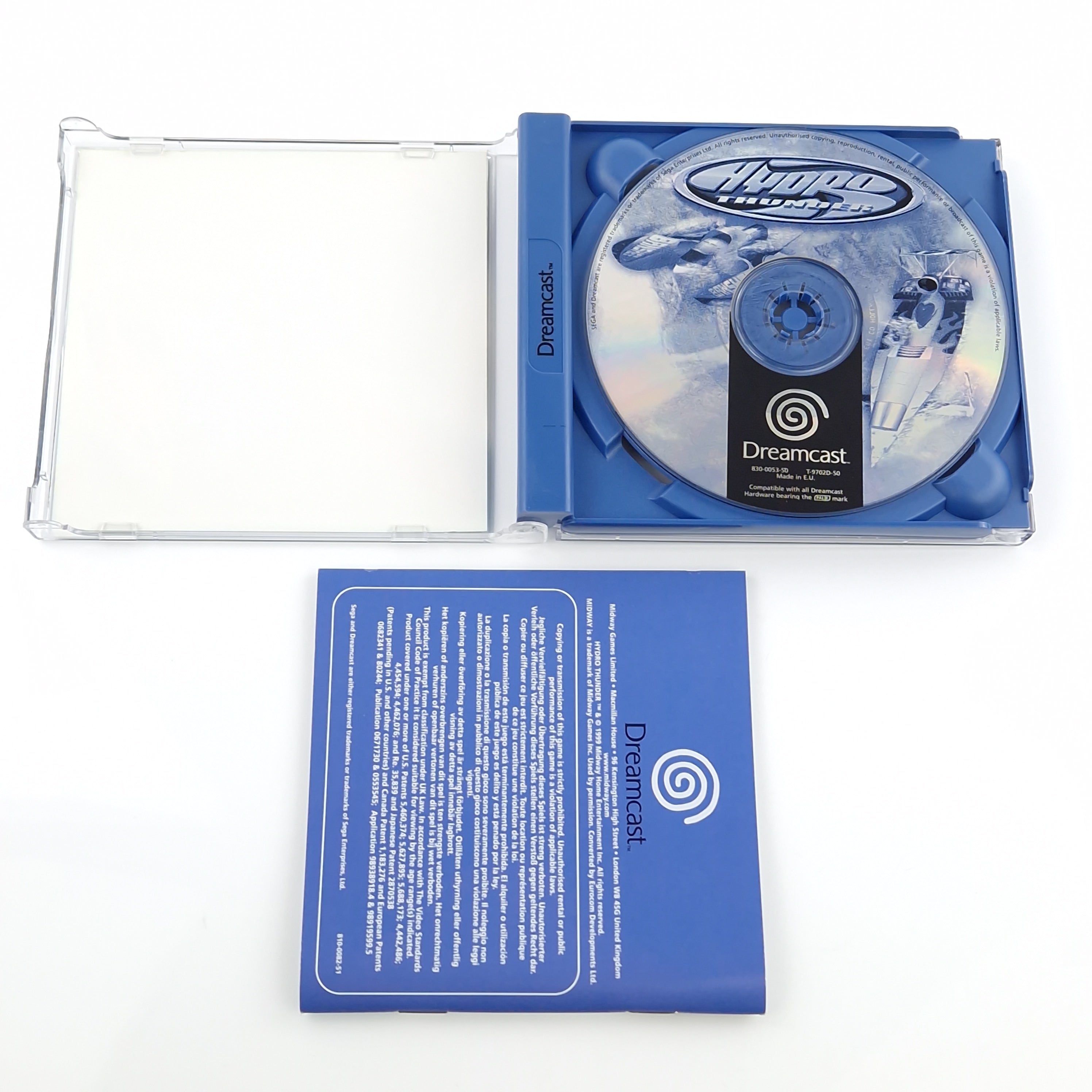 Sega Dreamcast Spiel – Hydro Thunder (OVP PAL)
