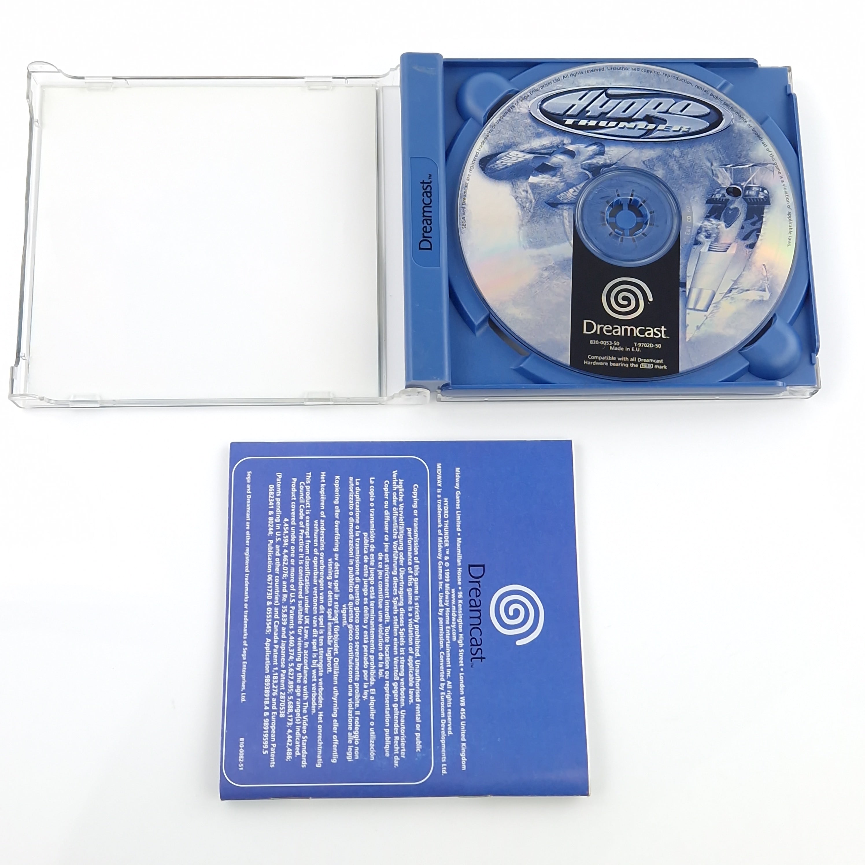 Sega Dreamcast Spiel – Hydro Thunder OVP PAL
