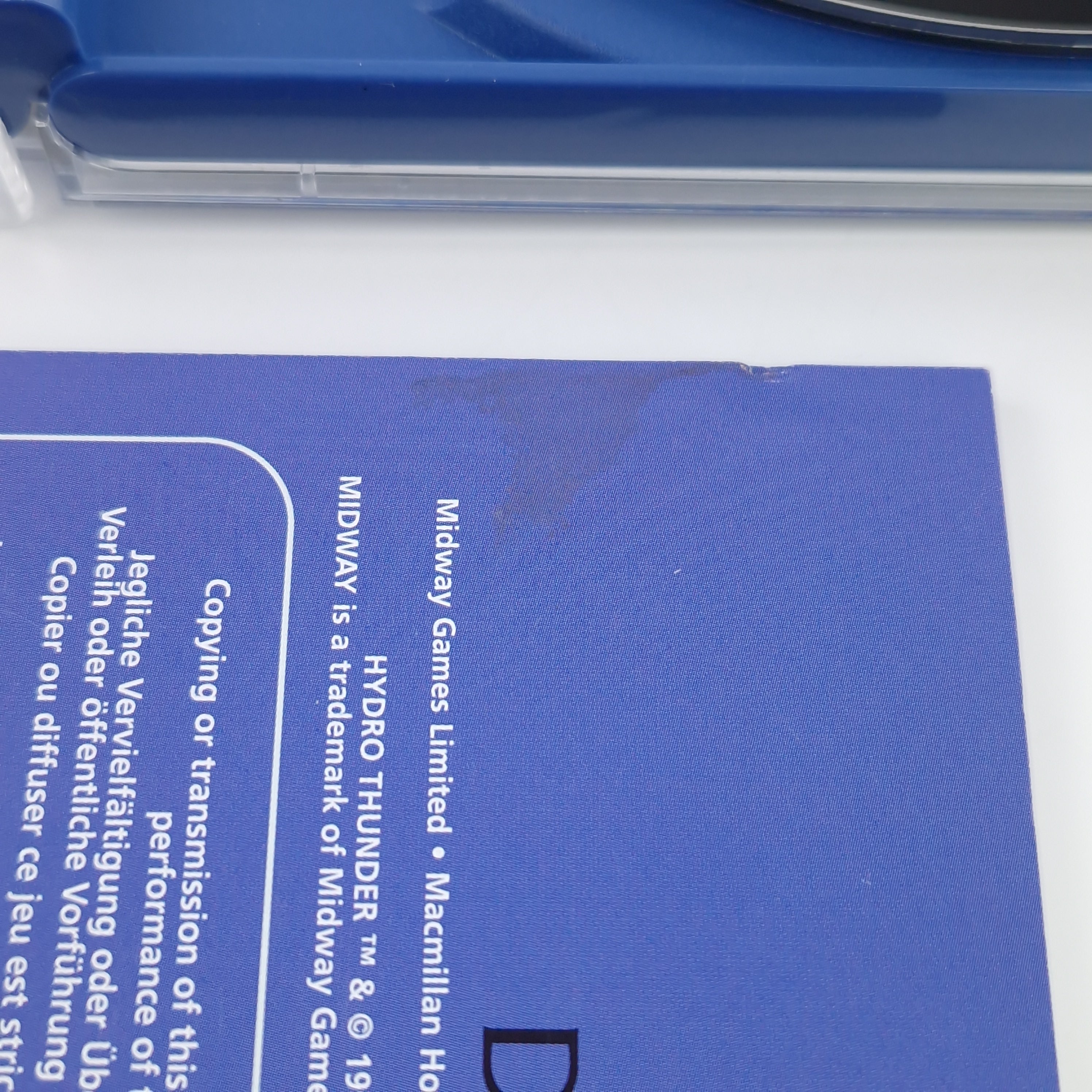 Sega Dreamcast Spiel – Hydro Thunder (OVP Anleitung)