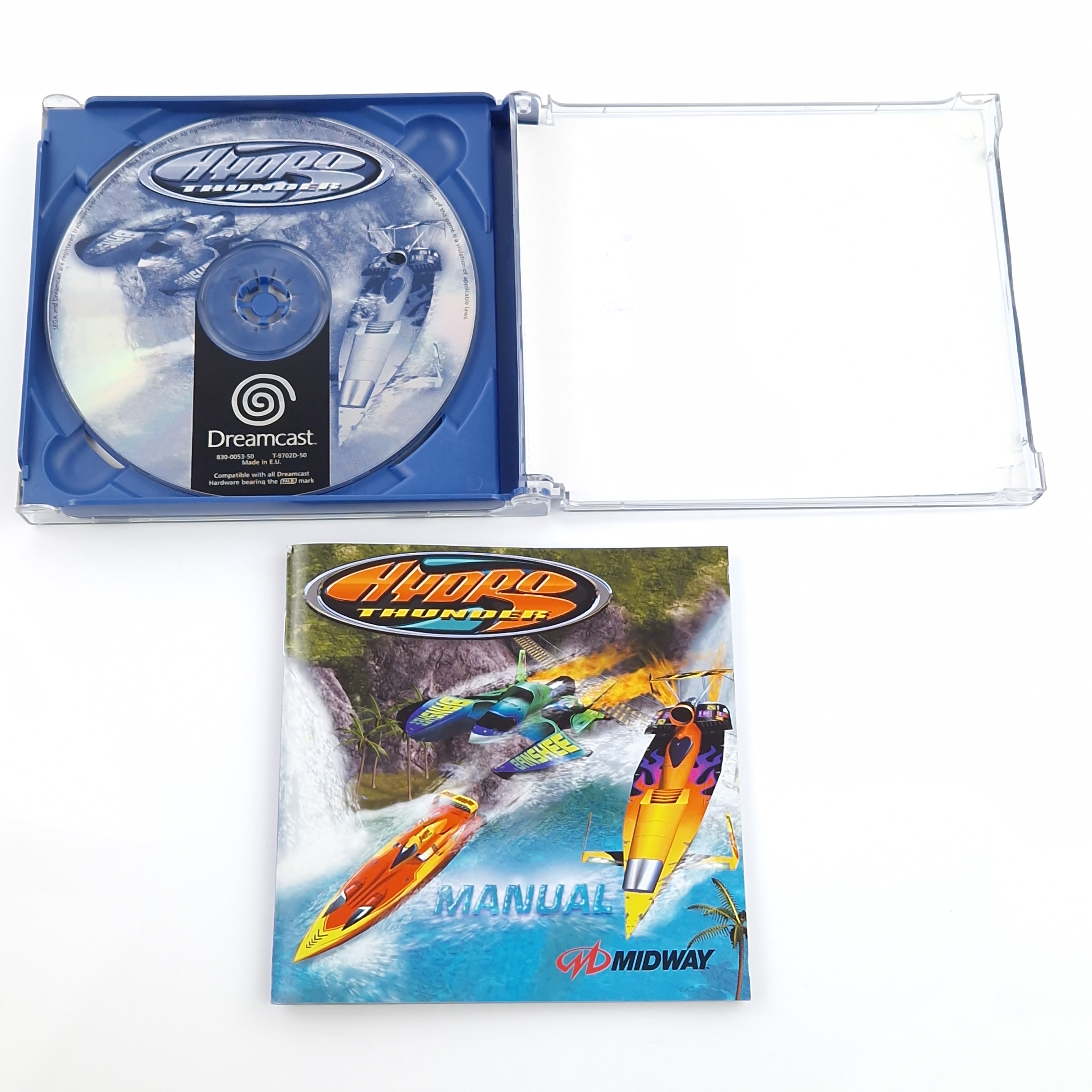 Sega Dreamcast Spiel – Hydro Thunder (OVP Anleitung)