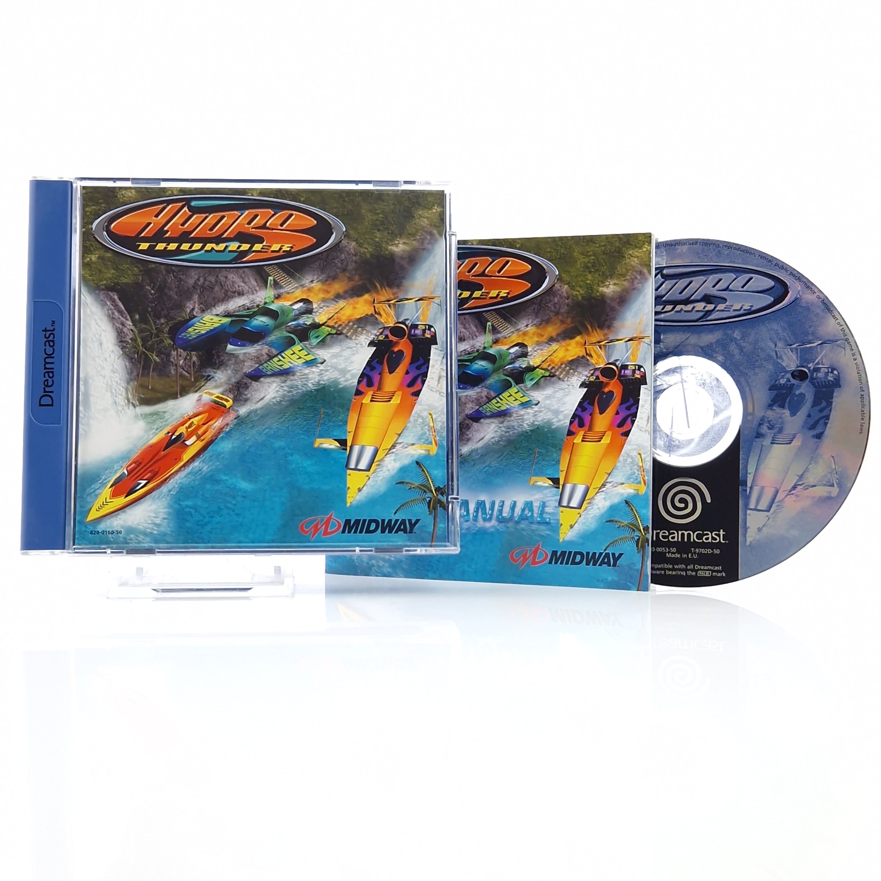 Sega Dreamcast Spiel – Hydro Thunder (OVP Anleitung)