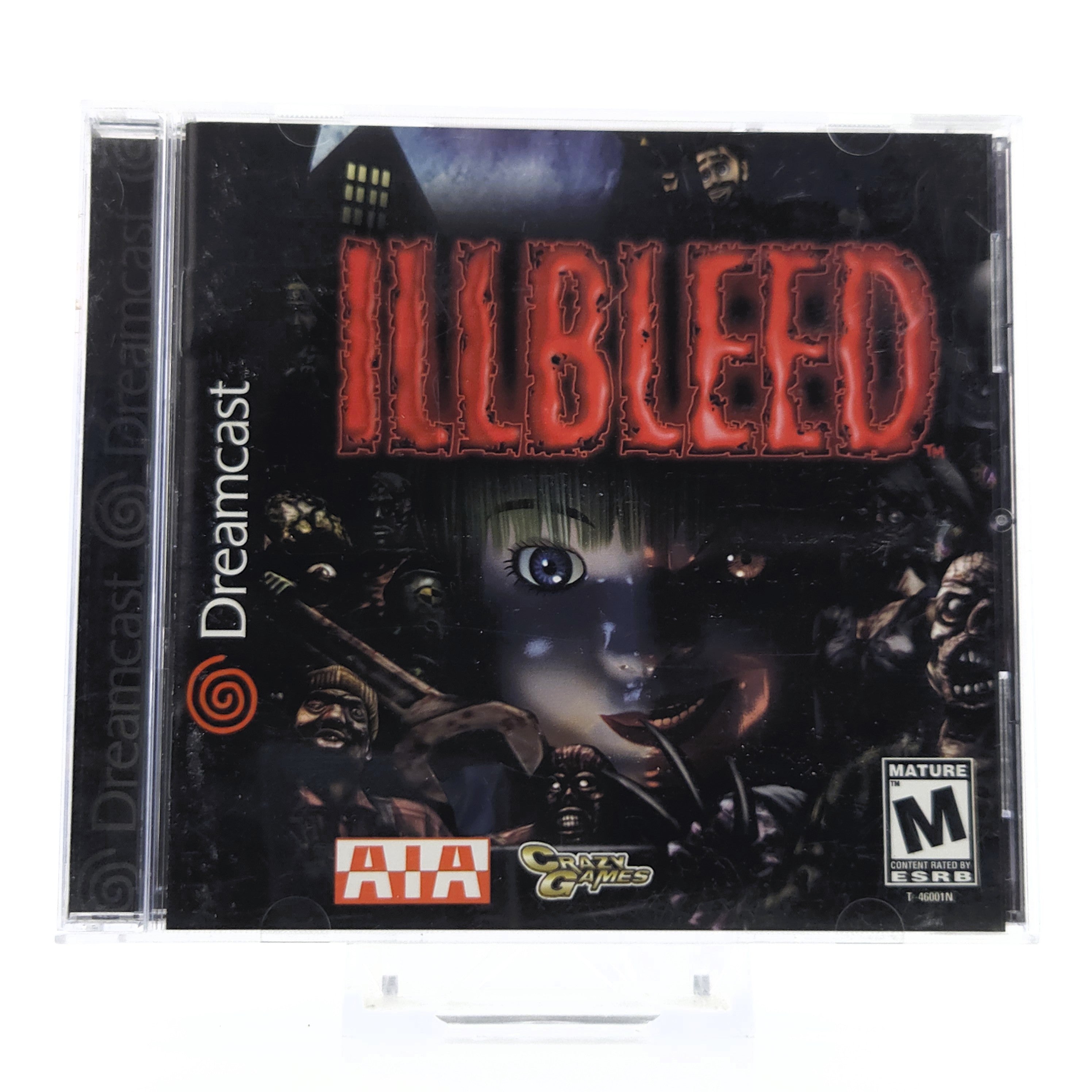 Sega Dreamcast Spiel ILLbleed NTSC USA OVP USK18