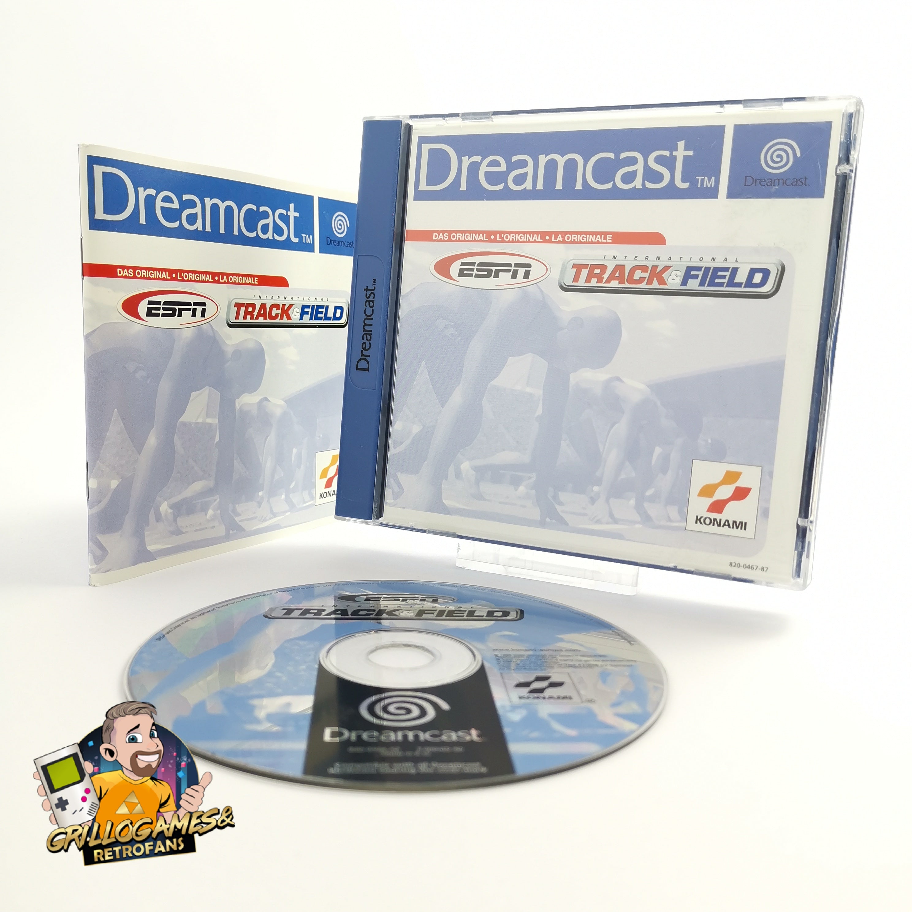 Sega Dreamcast Spiel – International Track & Field PAL OVP